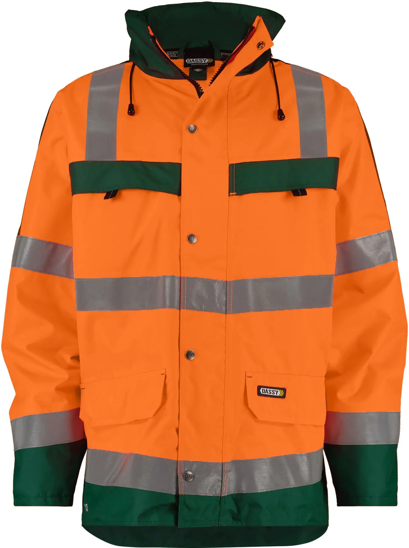 DASSY Warnschutz Regenparka ATLANTIS DASSY Warnschutz Regenparka ATLANTIS