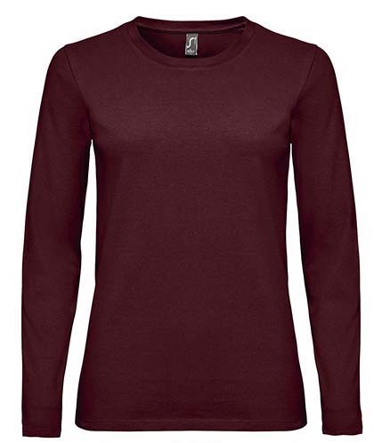 SOL'S Womens Long-Sleeve T-Shirt Imperial SOL'S Womens Long-Sleeve T-Shirt Imperial