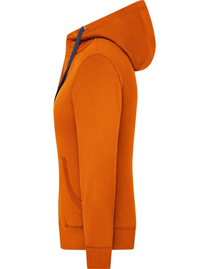 James & Nicholson Ladies Lifestyle Zip-Hoody James & Nicholson Ladies Lifestyle Zip-Hoody