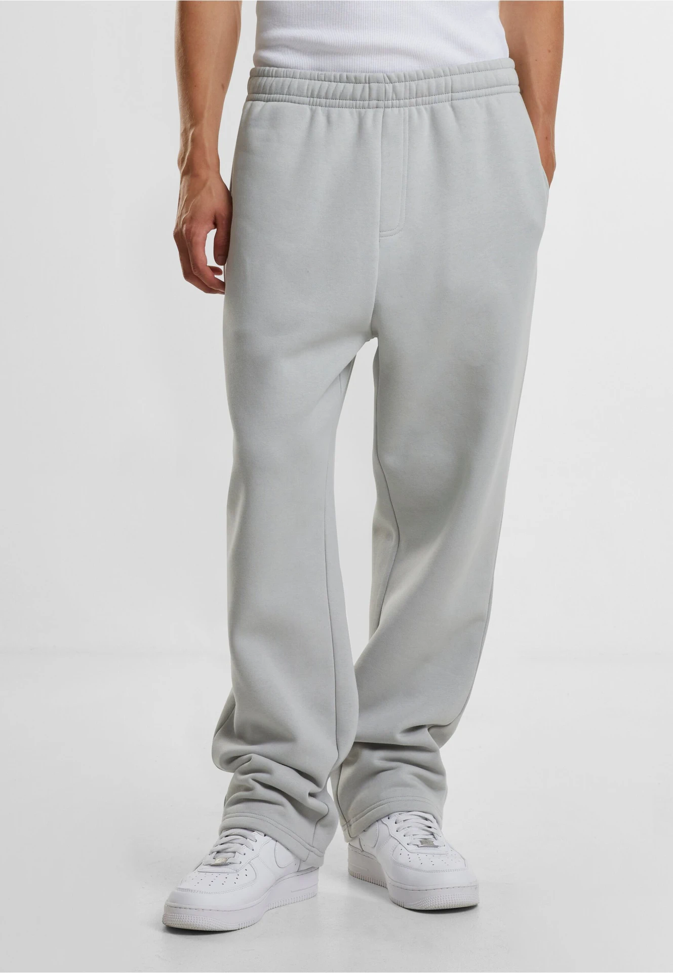 Build Your Brand Fluffy Track Sweatpants