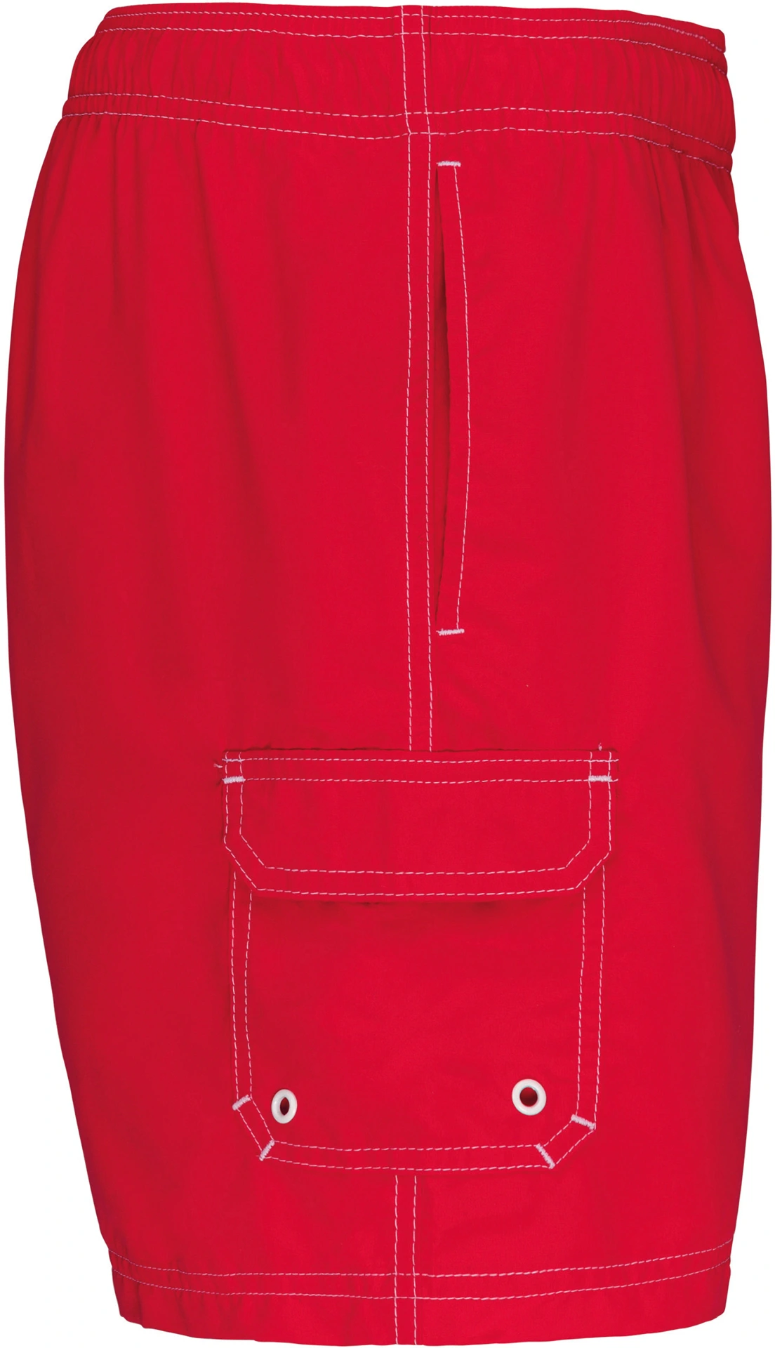 kariban-PA119-herren-badehose-red-right-5 Kariban Herren Badehose