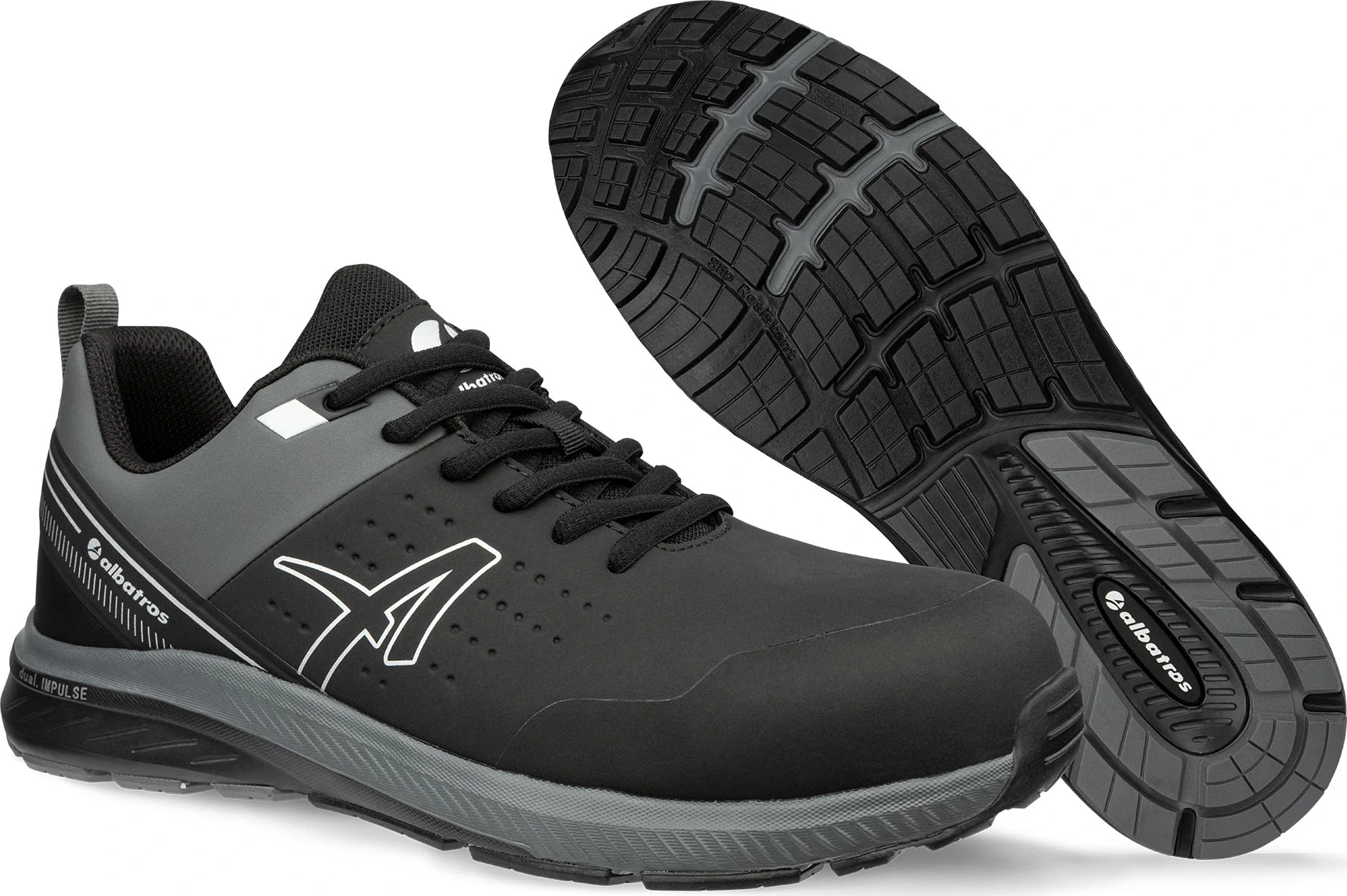albatros Sicherheitsschuh VIGOR 2 IMPULSE BLACK LOW S3S albatros Sicherheitsschuh VIGOR 2 IMPULSE BLACK LOW S3S