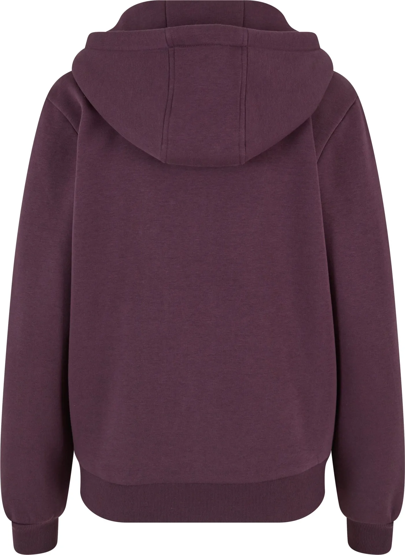 Build Your Brand Ladies Fluffy Zip Hoody