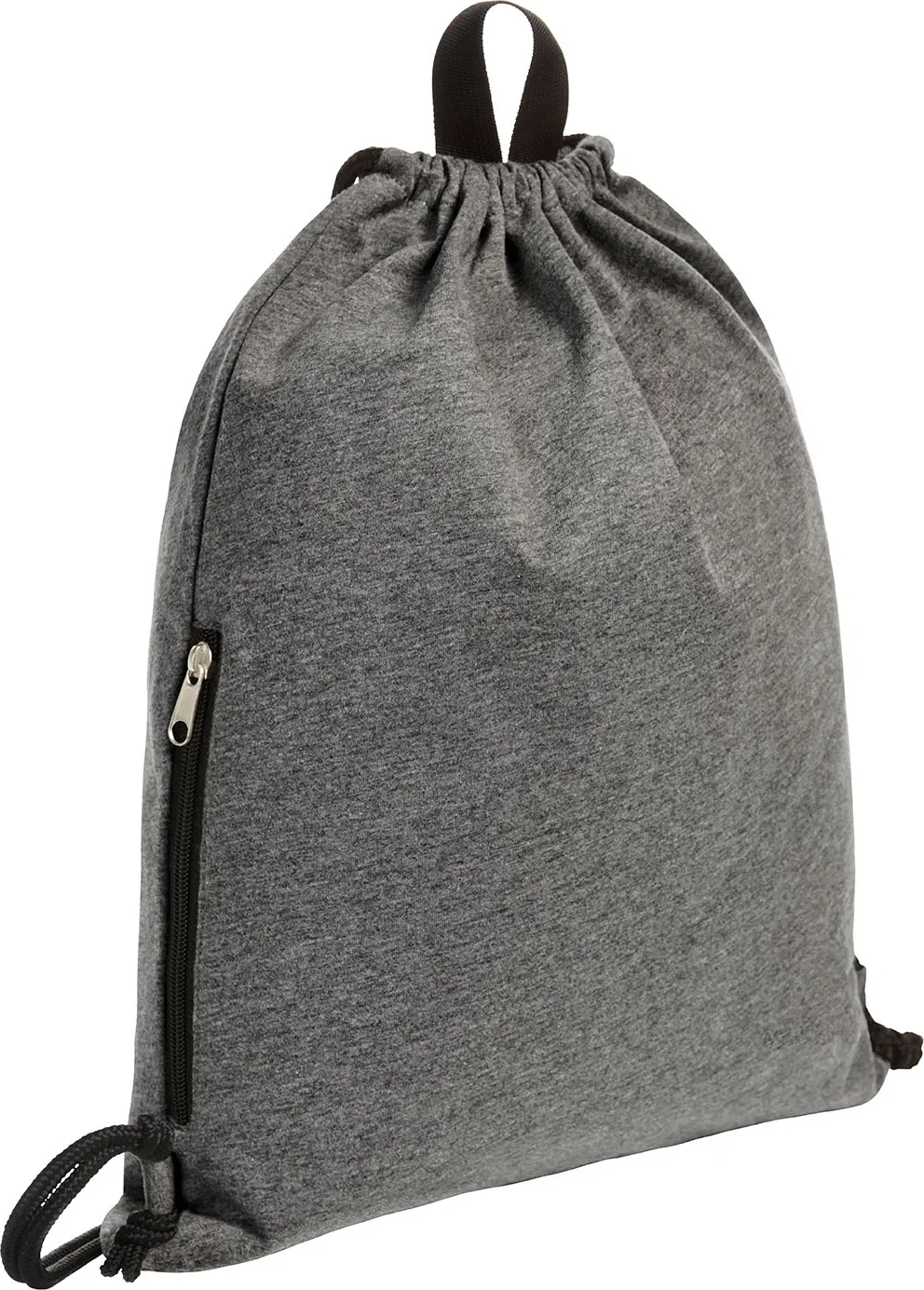 halfar-1814002-drawstring-bag-jersey-anthracite-front-1 HALFAR Drawstring Bag Jersey
