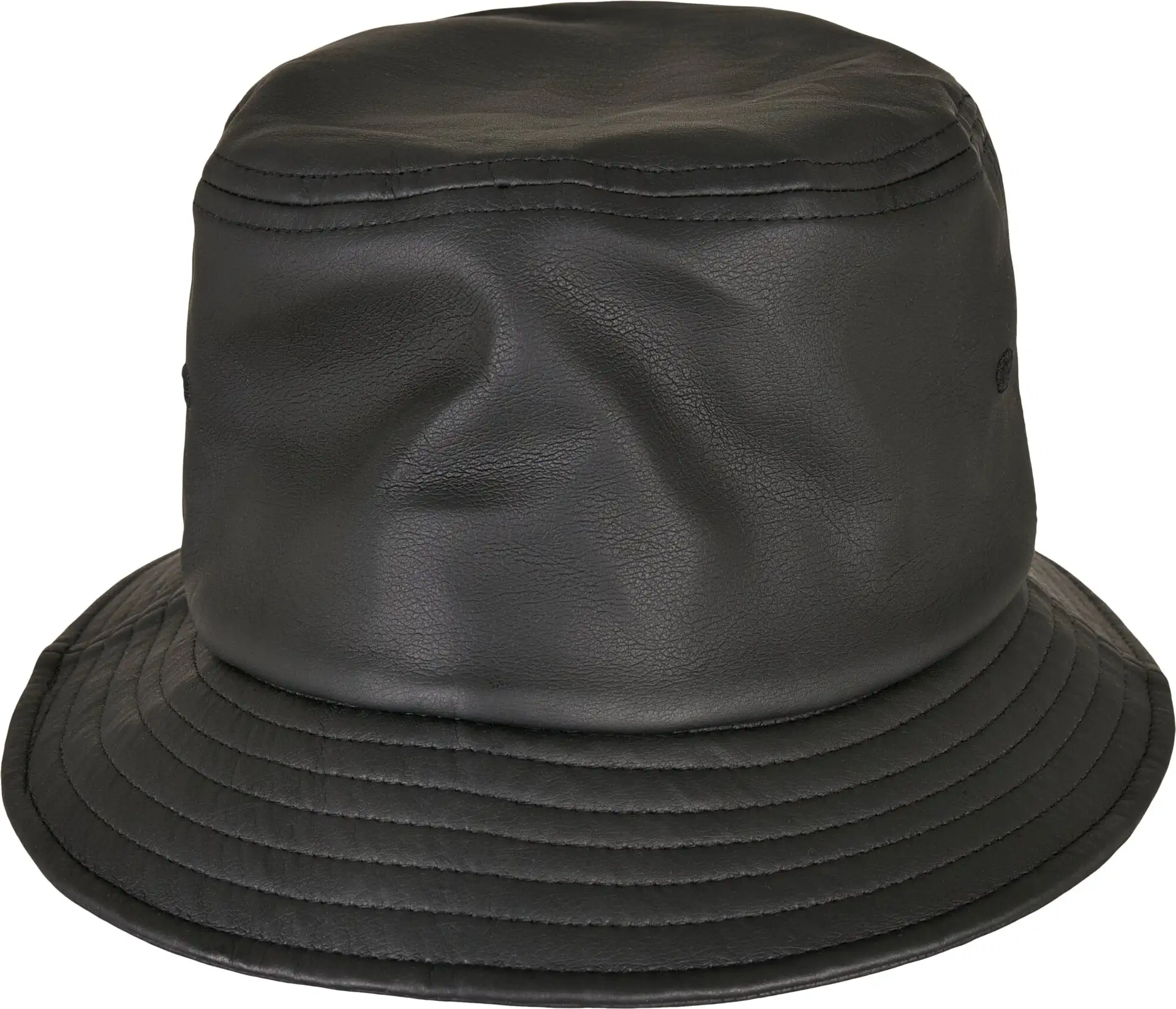 FLEXFIT Imitation Leather Bucket Hat