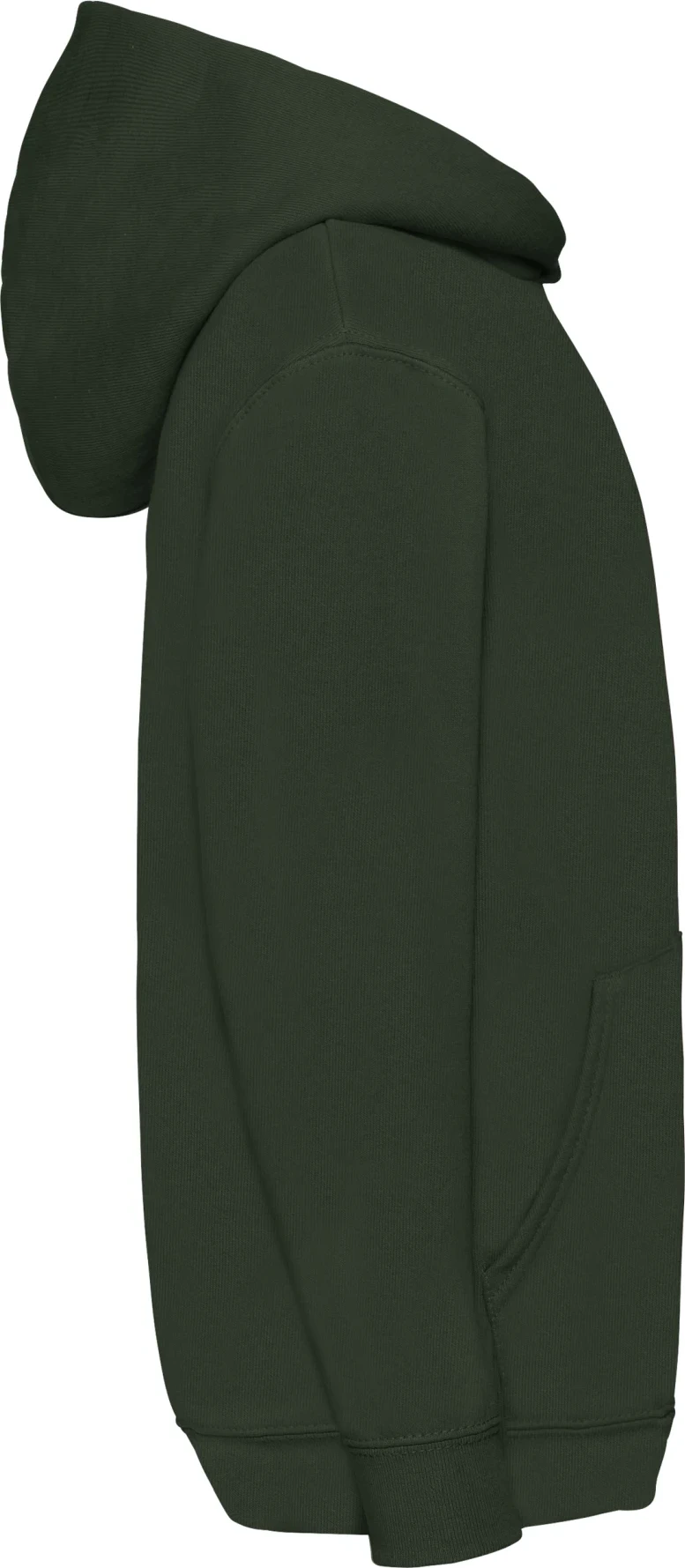 fruit-of-the-loom-62-043-0-kids-classic-hooded-sweatshirt-bottlegreen-5 F.O.L. Kids Classic Hooded Sweat