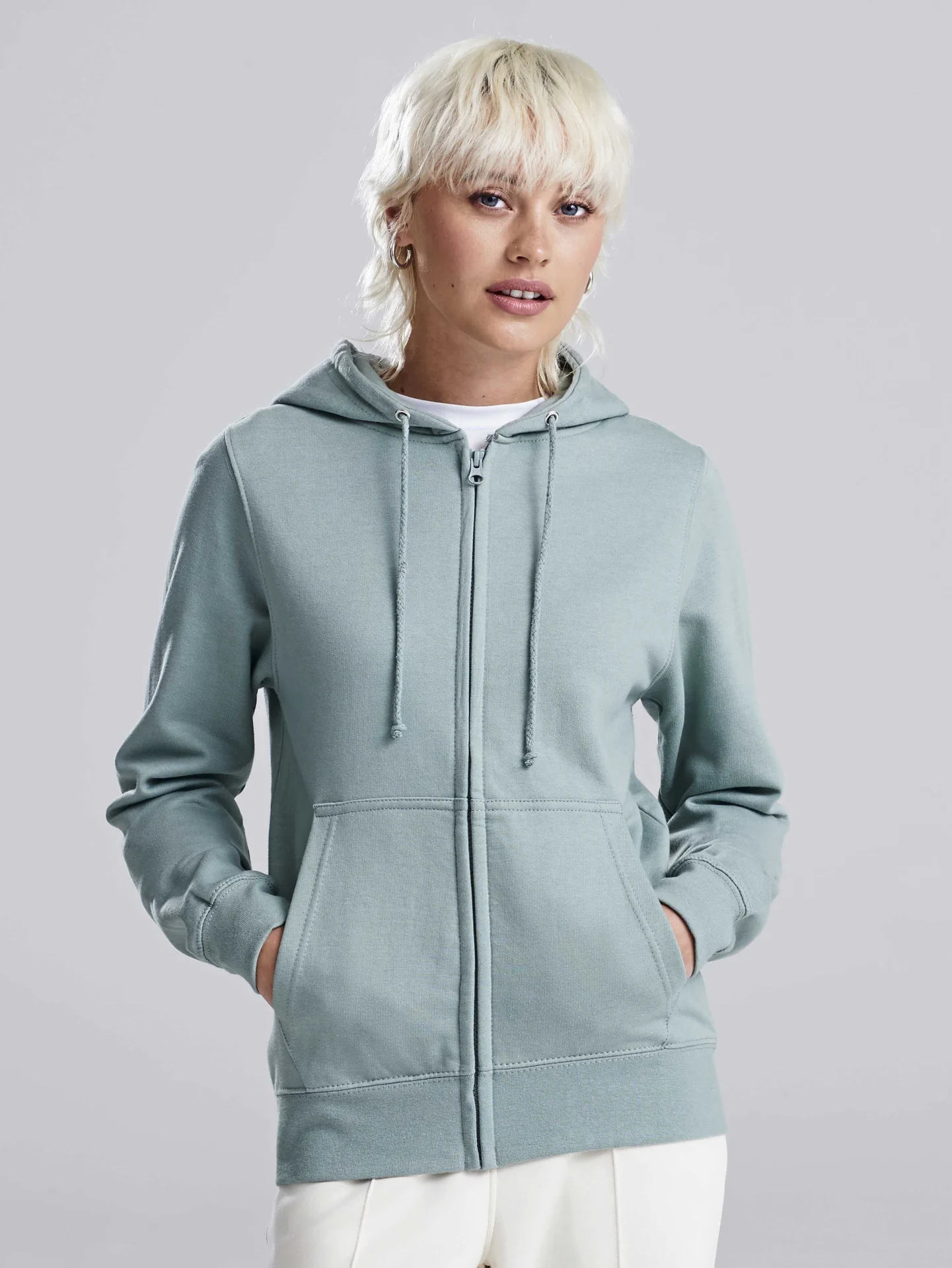 Just Hoods Women's College Zoodie