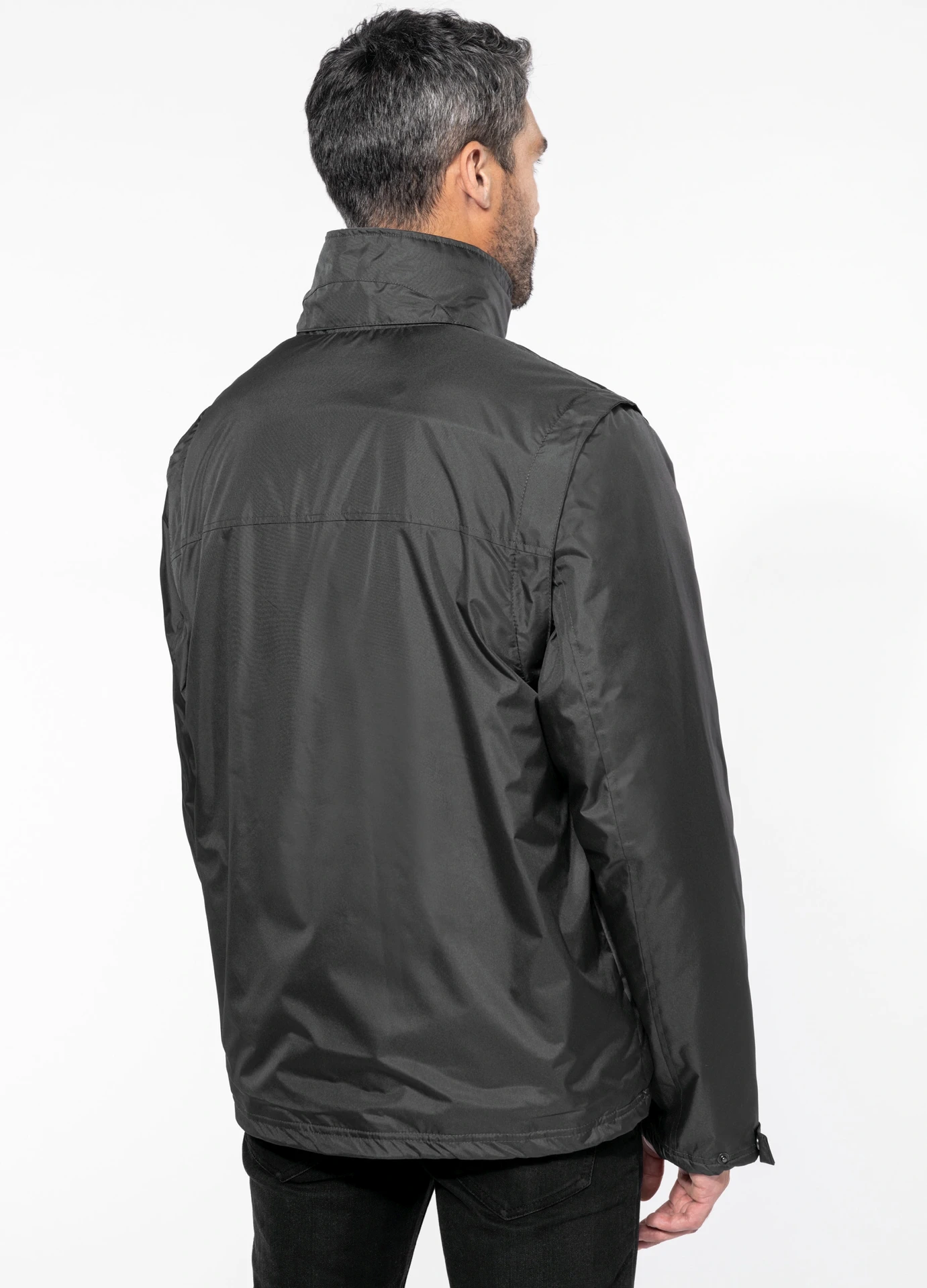 Kariban 2-in-1 Jacke mit abnehmbaren Ärmeln