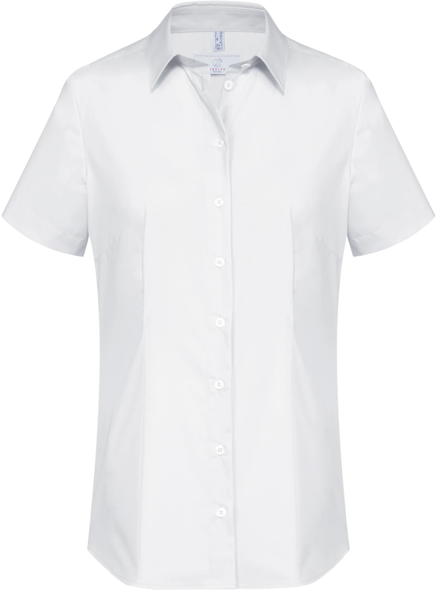 greiff-6516-damen-bluse-12-rf-basic_1120_weiss-front-2 GREIFF Damen Bluse kurzarm BASIC Regular Fit