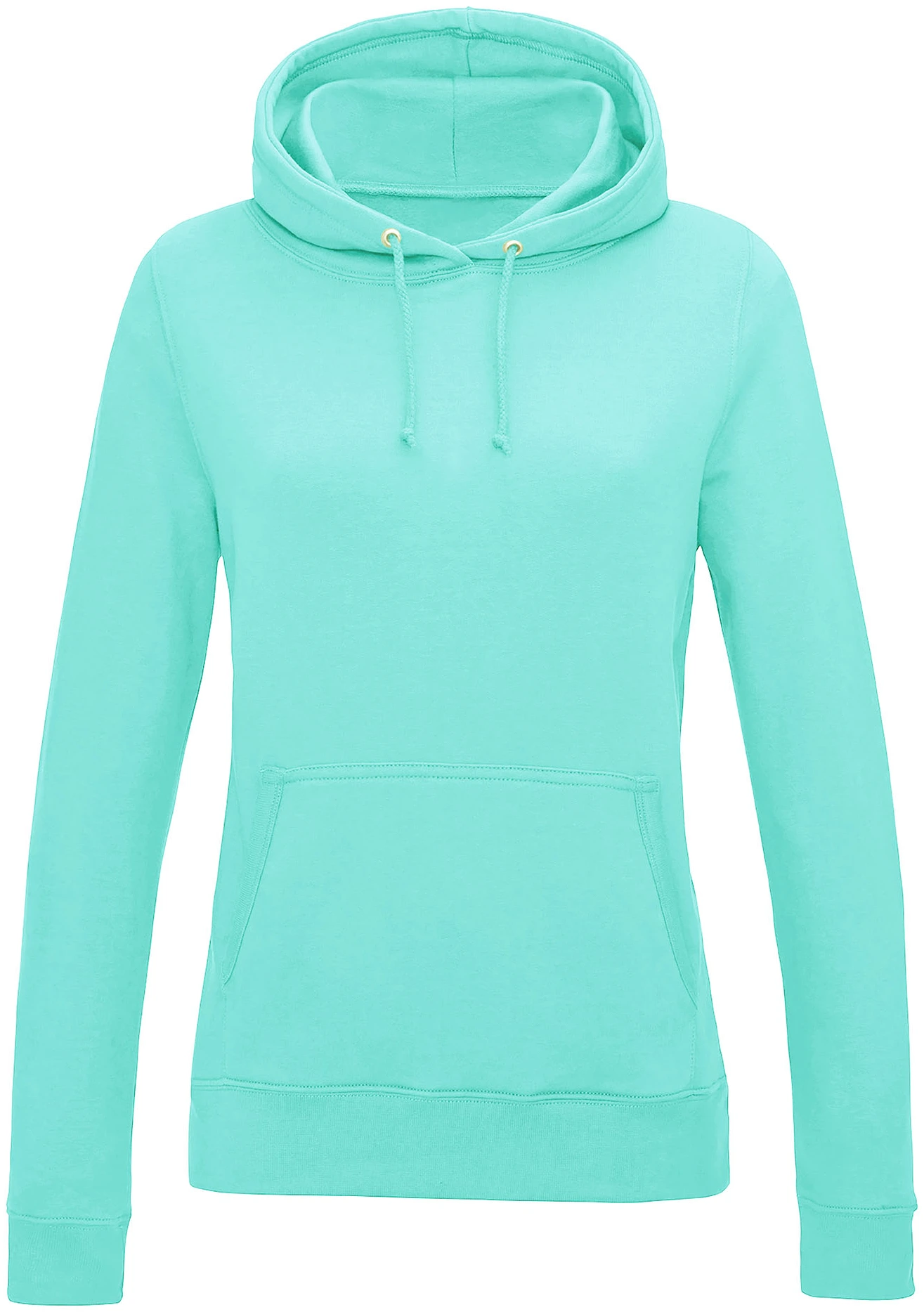 justhoods-jh001f-womens-college-hoodie-peppermint-front-1 Just Hoods Women's College Hoodie