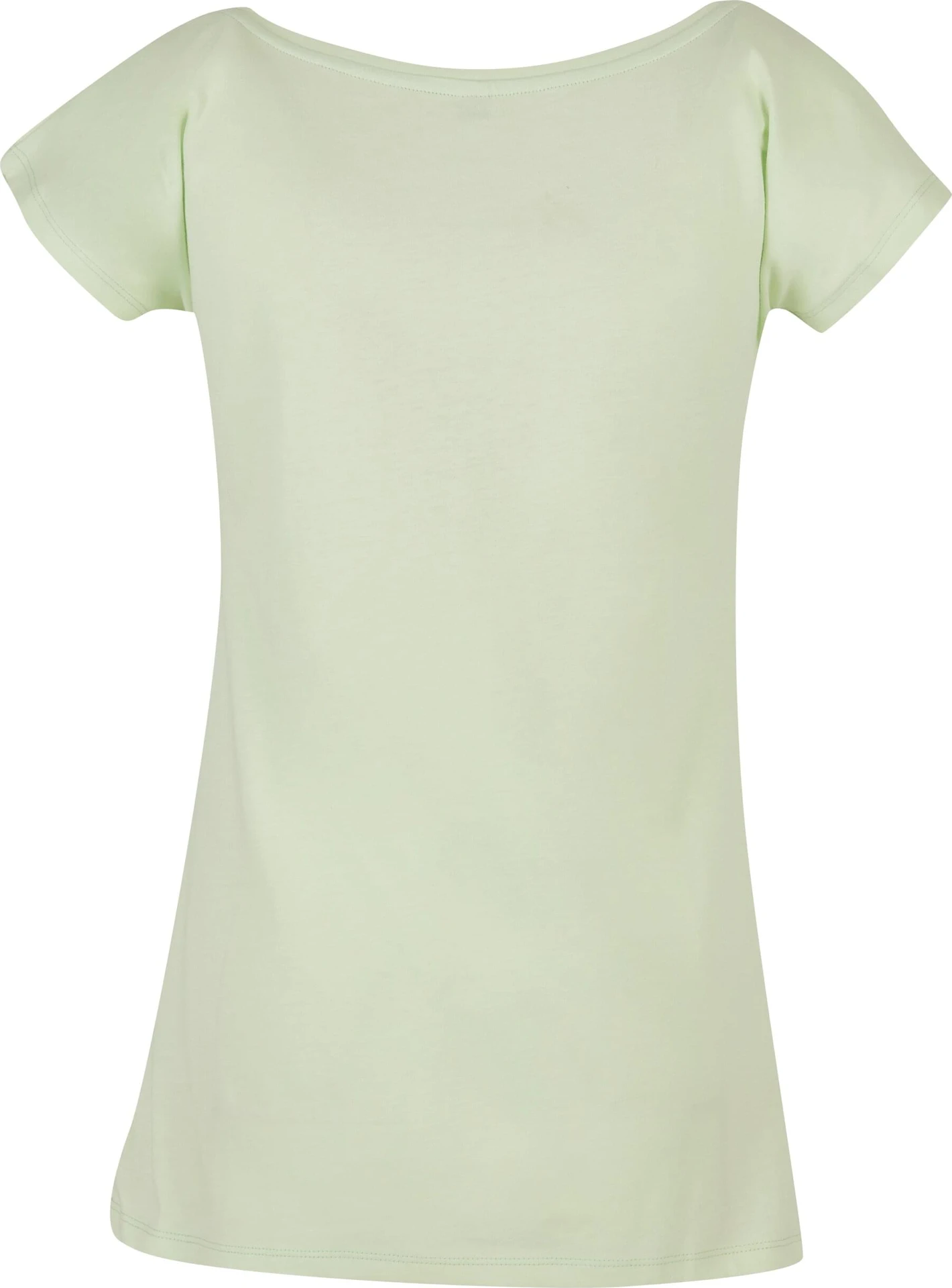 Build Your Brand Ladies Wide Neck Tee