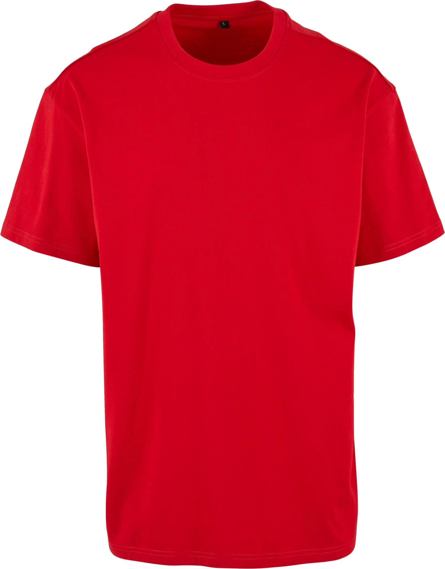 BYB-BY102-heavy-oversize-t-shirt-cityred-front-4 Build Your Brand Heavy Oversize Tee