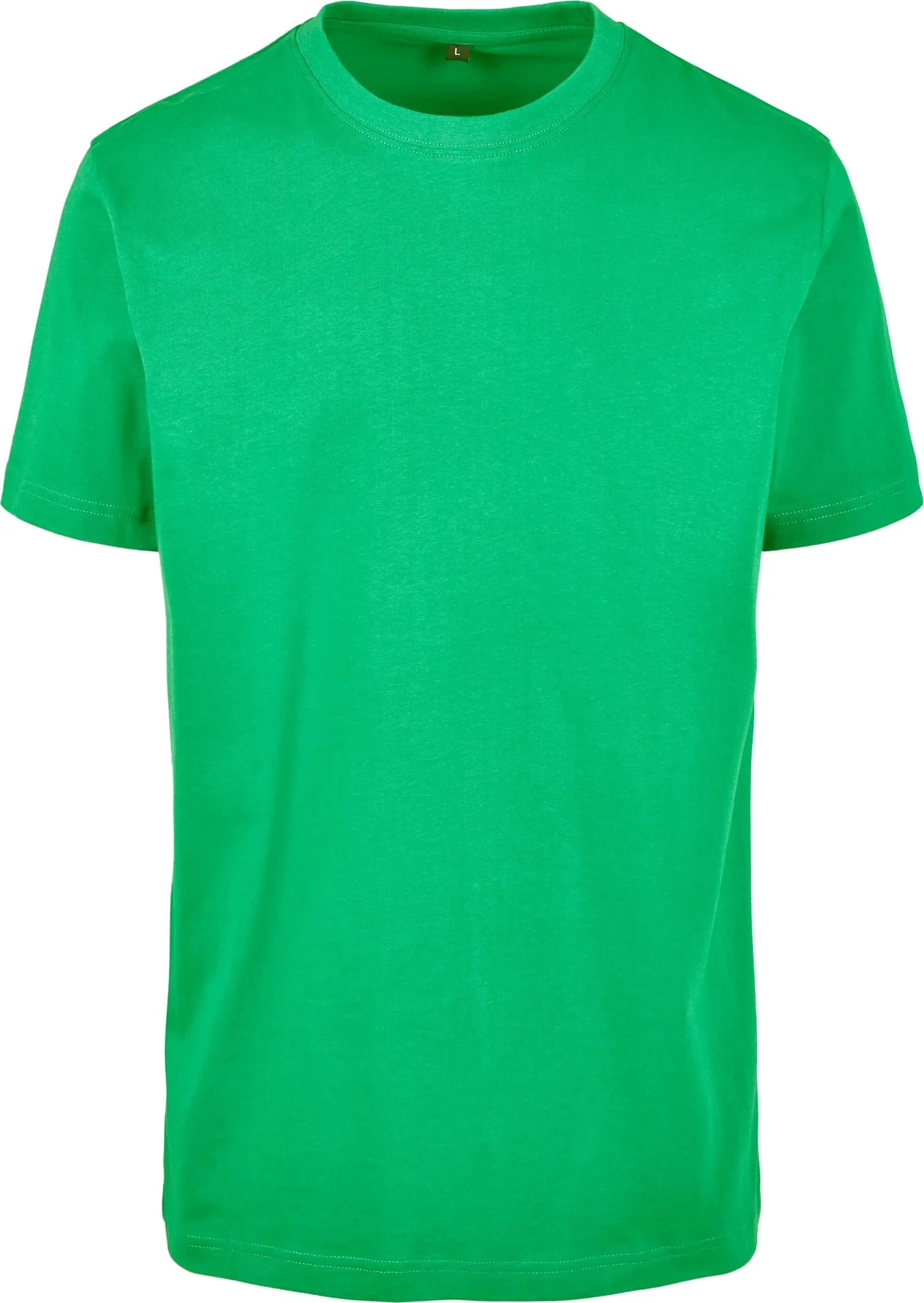 BYB-BY004-t-shirt-round-neck-grassgreen-front-4 Build Your Brand T-Shirt Round Neck