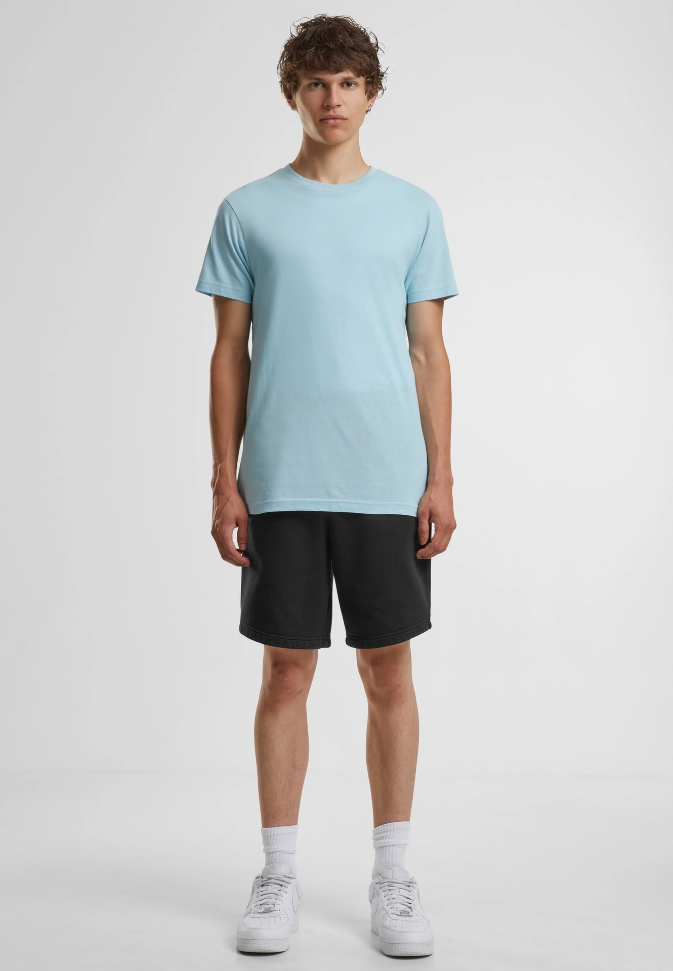 Build Your Brand Basic Round Neck T-Shirt
