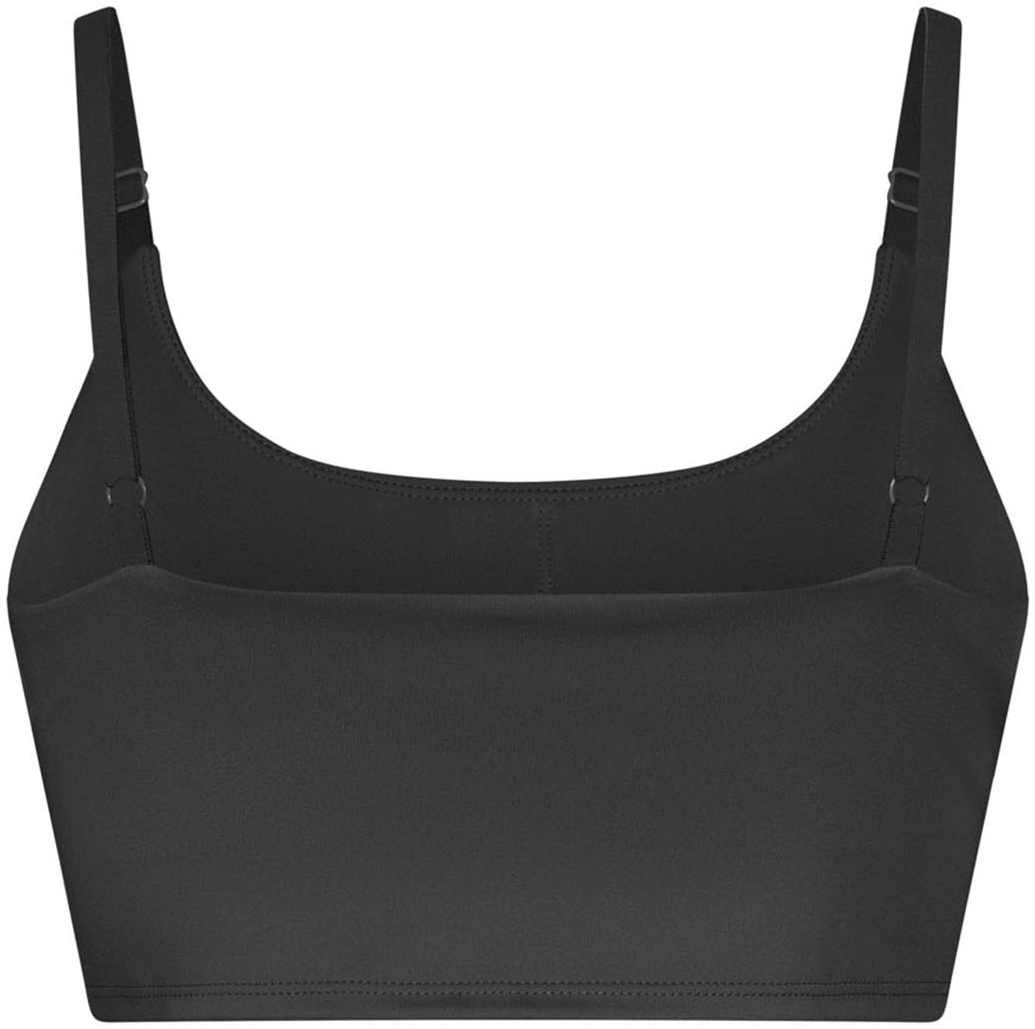 justcool-jc217-womens-recycled-tech-sports-bra-jetblack-back-3 Just Cool Women's Recycled Tech Sports Bra