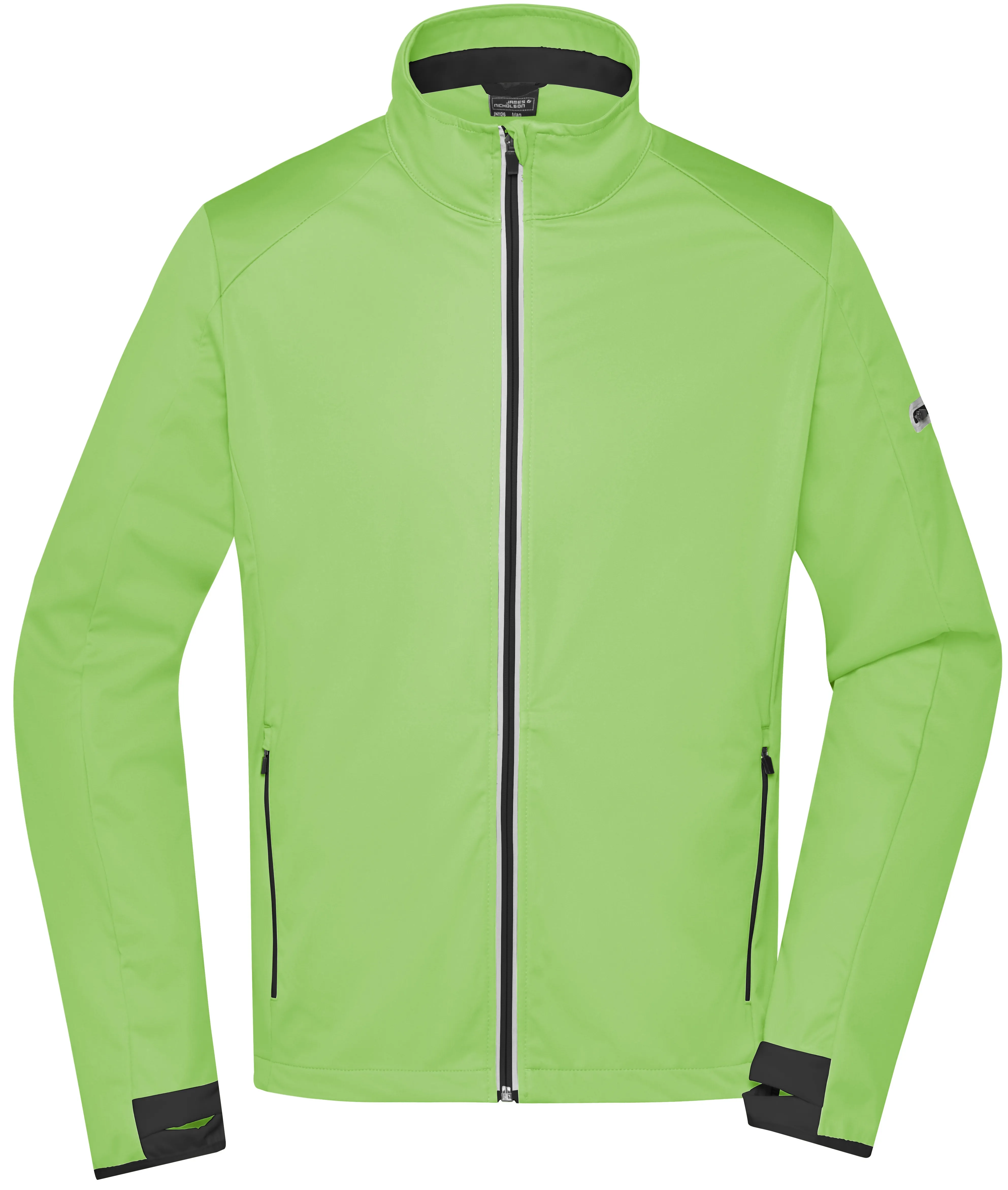 bright green/black 