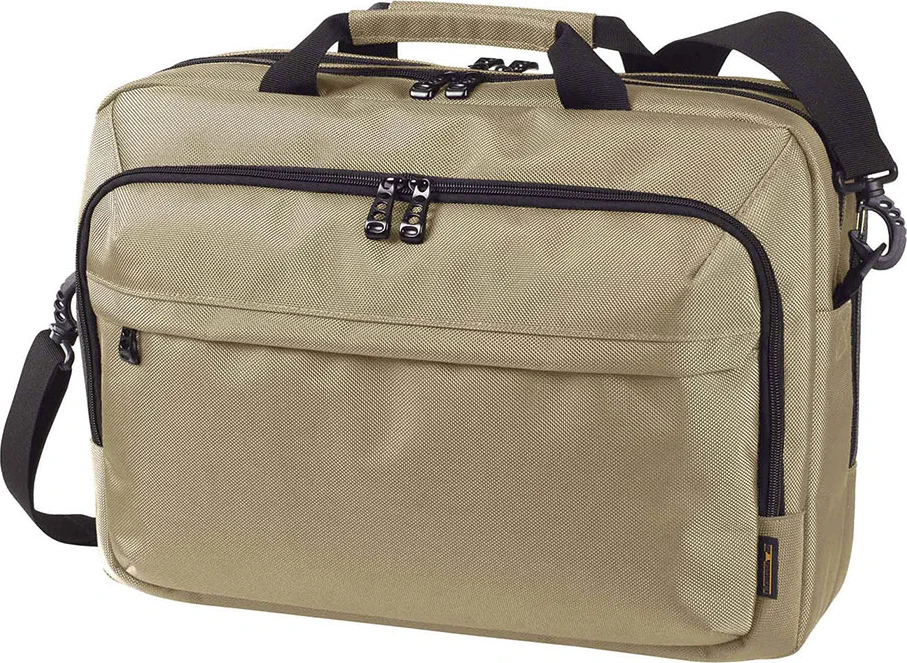 halfar-1809108-business-bag-mission-beige-front-1 HALFAR Business Bag Mission