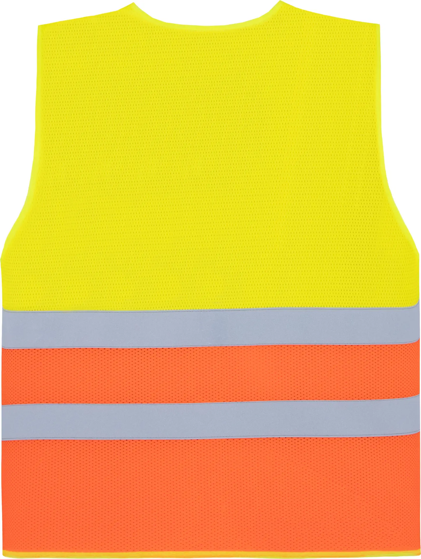 Korntex Mesh-Warnweste Comfort-Fit mit Reißverschluss Rhodes