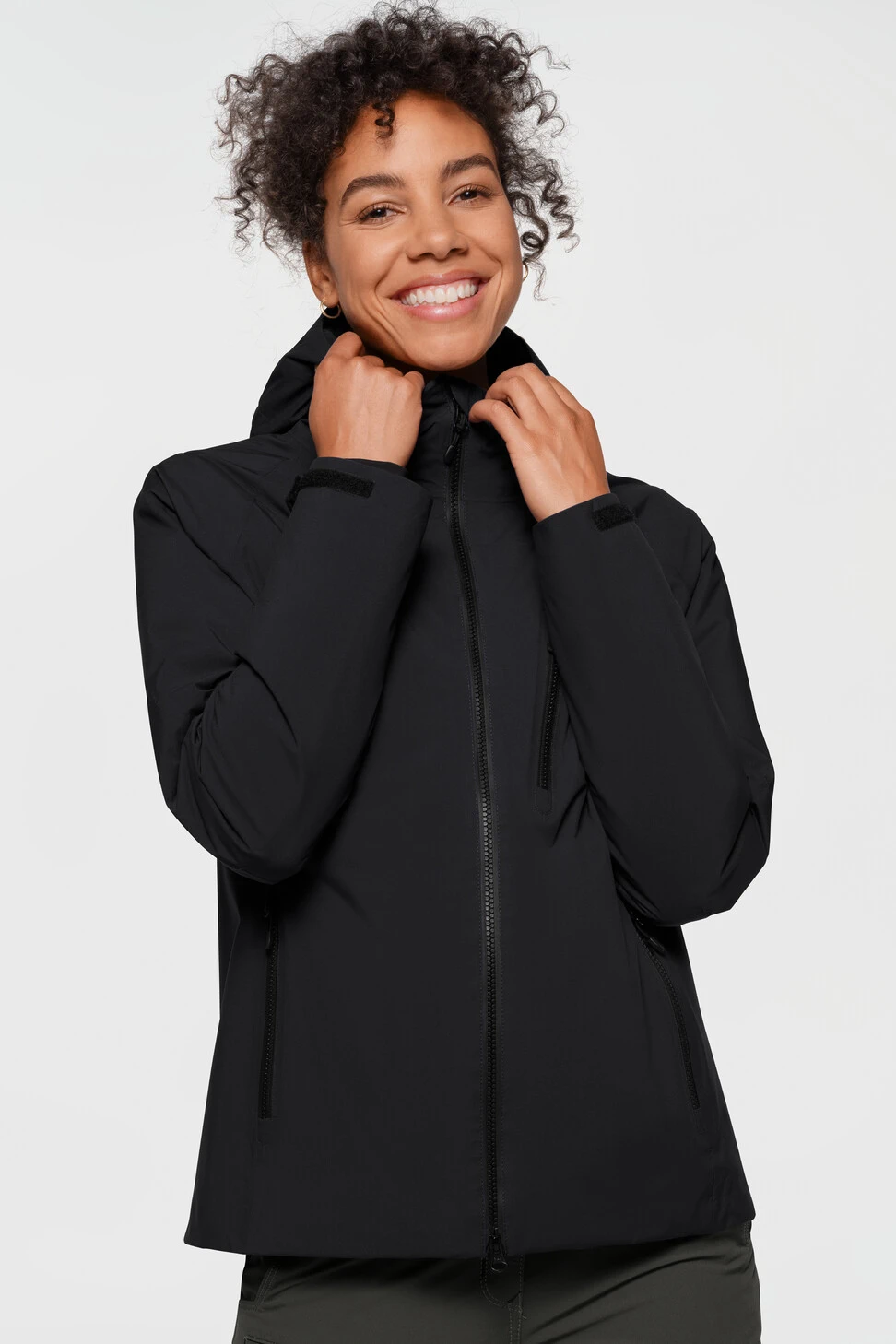 hakro-284-damen-high-activejacke-eco-schwarz-model-0 HAKRO Damen High-Activejacke 284 ECO
