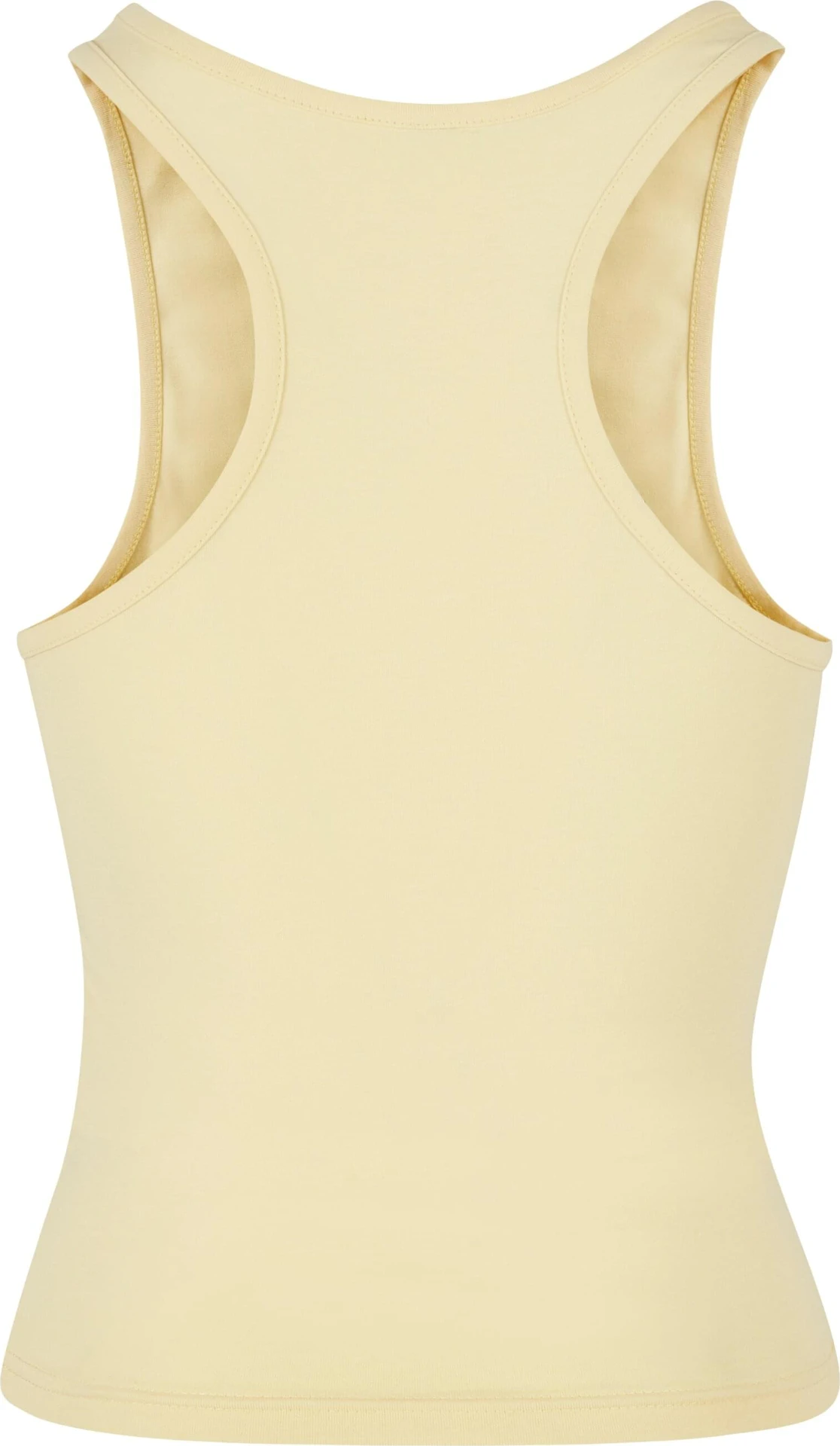 BYB-BY208-ladies-racer-back-top-softyellow-back-7 Build Your Brand Ladies Racer Back Top