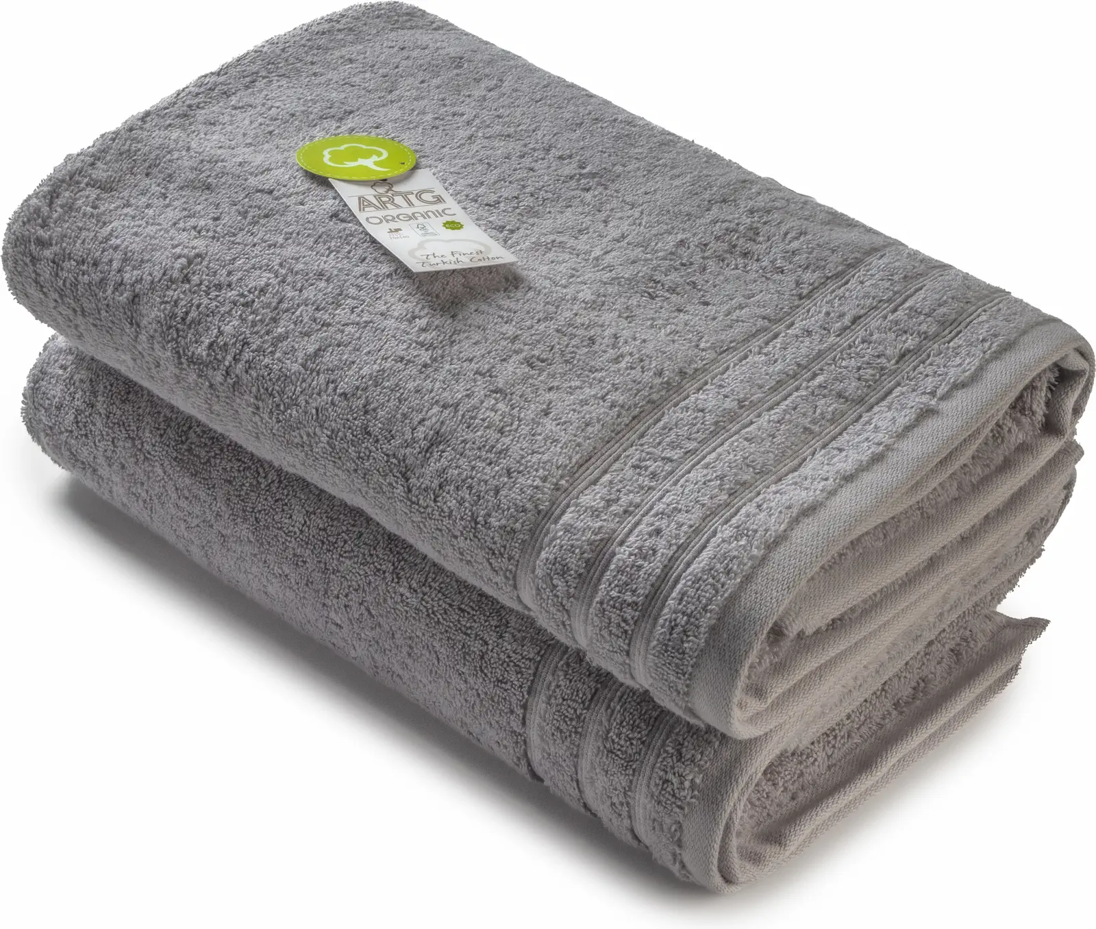 artg-ar504-organic-bath-towel-grey-front-1 ARTG Organic Bath Towel