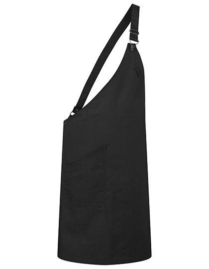 KARLOWSKY Asymetrische Latzschürze Classic mit Tasche KARLOWSKY Asymetrische Latzschürze Classic mit Tasche