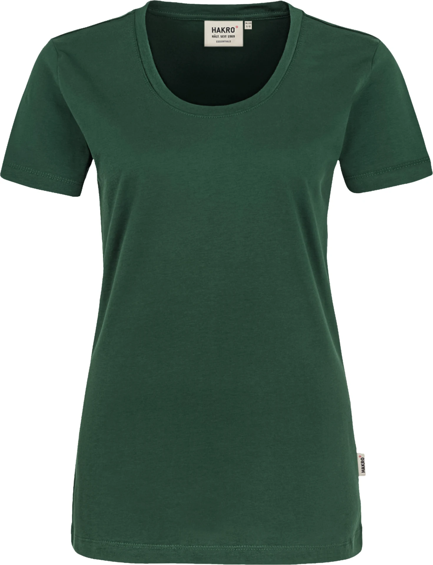 hakro-127-damen-t-shirt-classic-tanne-front-1 HAKRO Women-T-Shirt 127 Classic