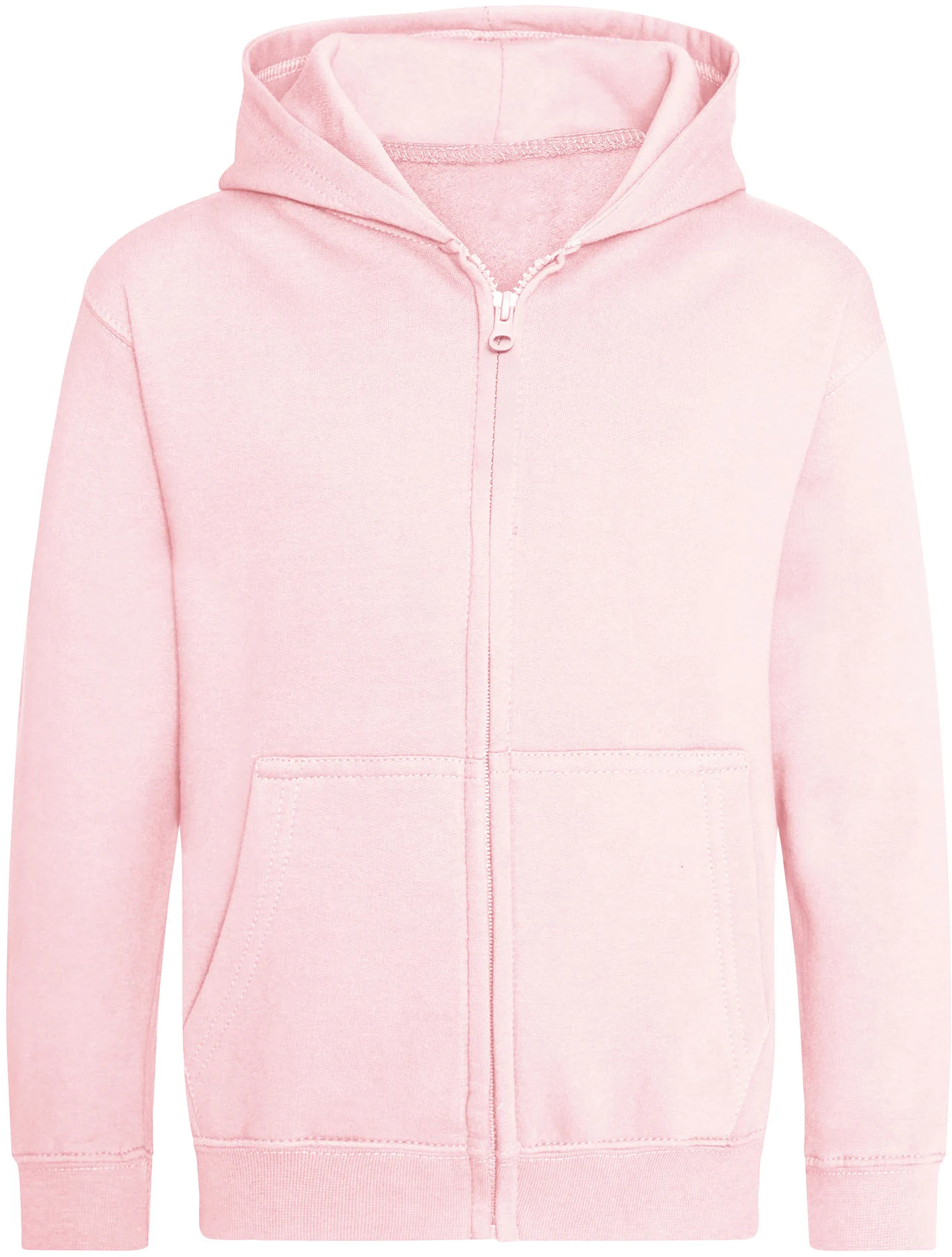 justhoods-jh050j-kids-zoodie-babypink-front-1 Just Hoods Kids Zoodie
