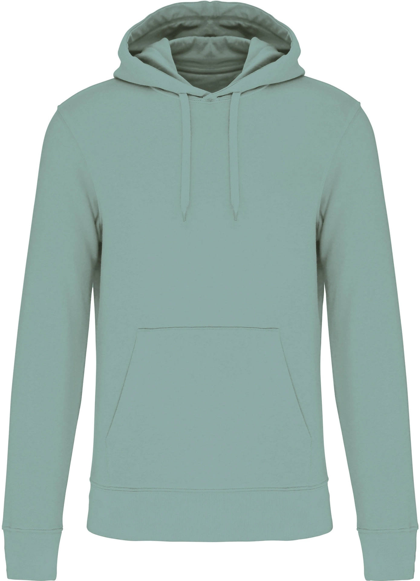 kariban-K4027-umweltfreundlicher-herren-kapuzen-sweater-sage-front-3 Kariban Umweltfreundlicher Herren Kapuzen Sweater