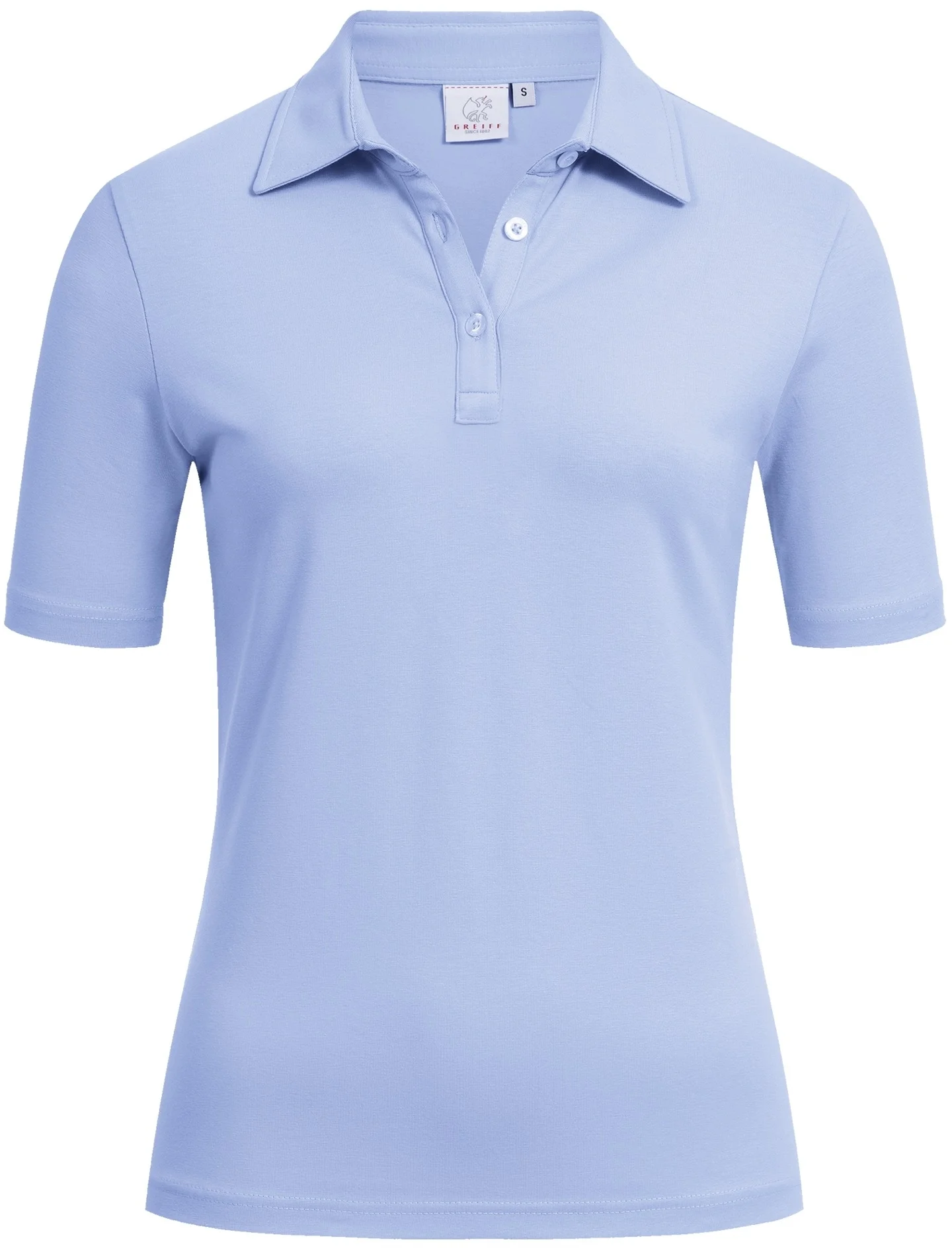 greiff-66810-damen-poloshirt-rf-shirts_1405_hellblau-front-2 GREIFF Damen Poloshirt Regular Fit