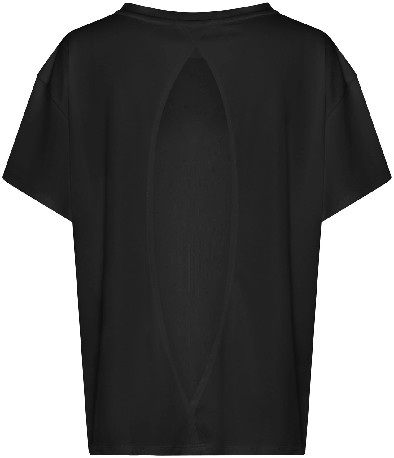 justcool-jc013-womens-open-back-t-shirt-jetblack-back-3 Just Cool Women's Open Back T