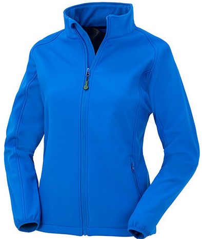 Result Womens Recycled 2-Layer Printable Softshell Jacket Result Womens Recycled 2-Layer Printable Softshell Jacket