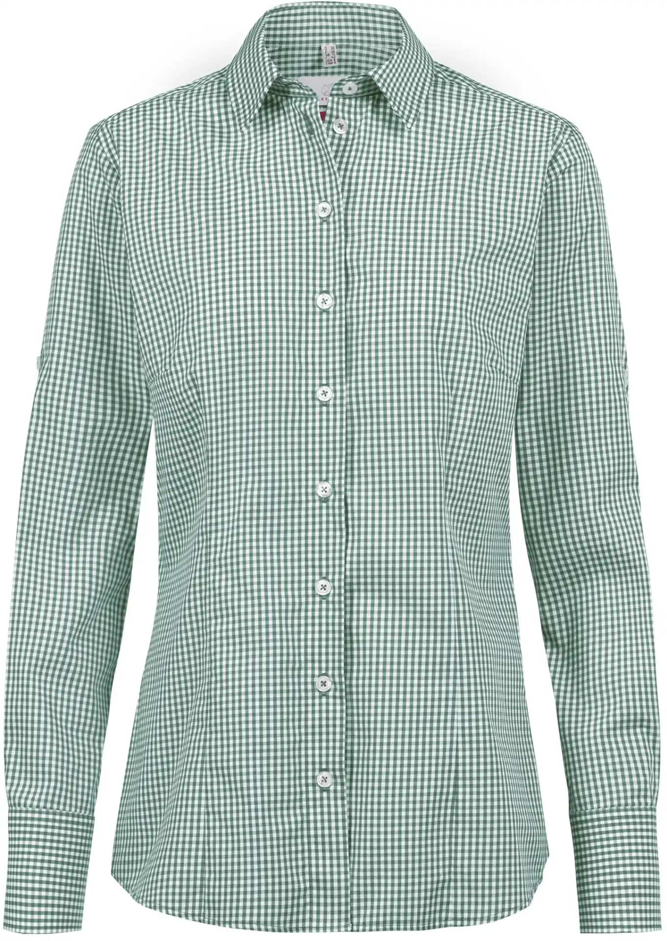 GREIFF Damen Bluse vichy karo BASIC Regular Fit