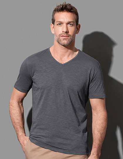 Stedman Shawn Slub V-Neck