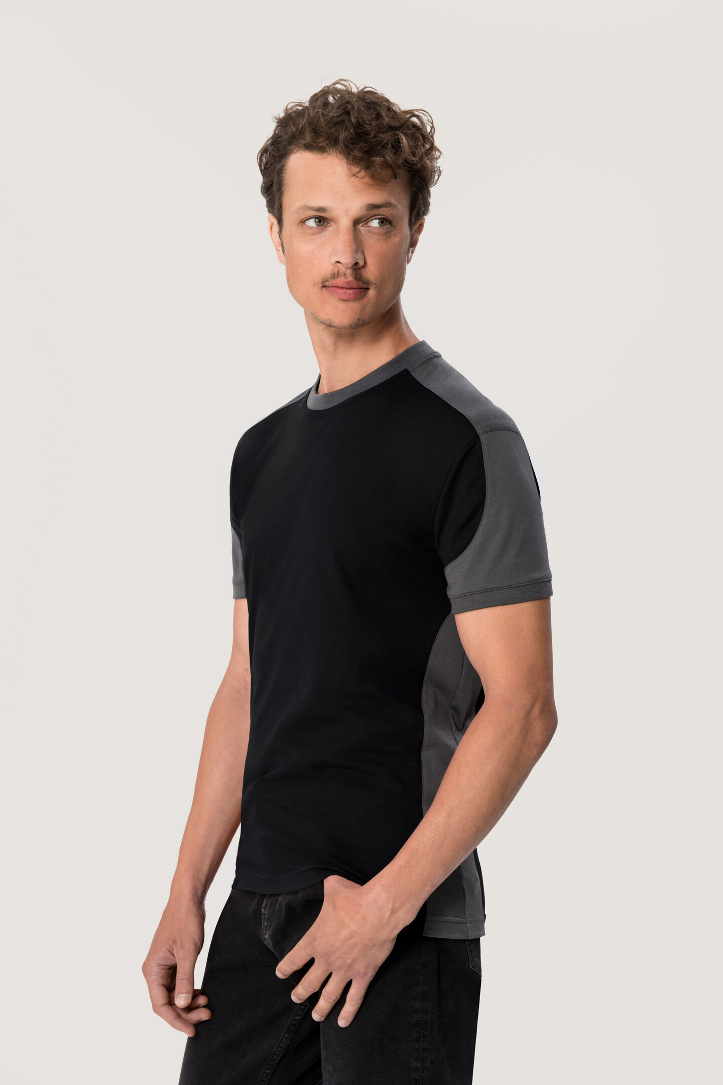 HAKRO T-Shirt-Contrast 290 Mikralinar®