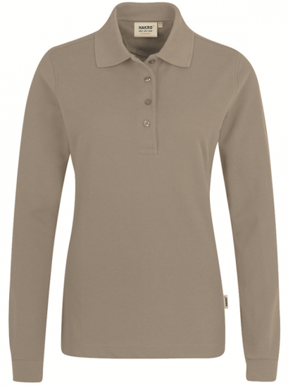HAKRO Women-Longsleeve-Poloshirt 215 Mikralinar®