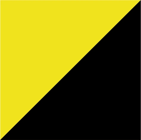 fluorescent yellow/black