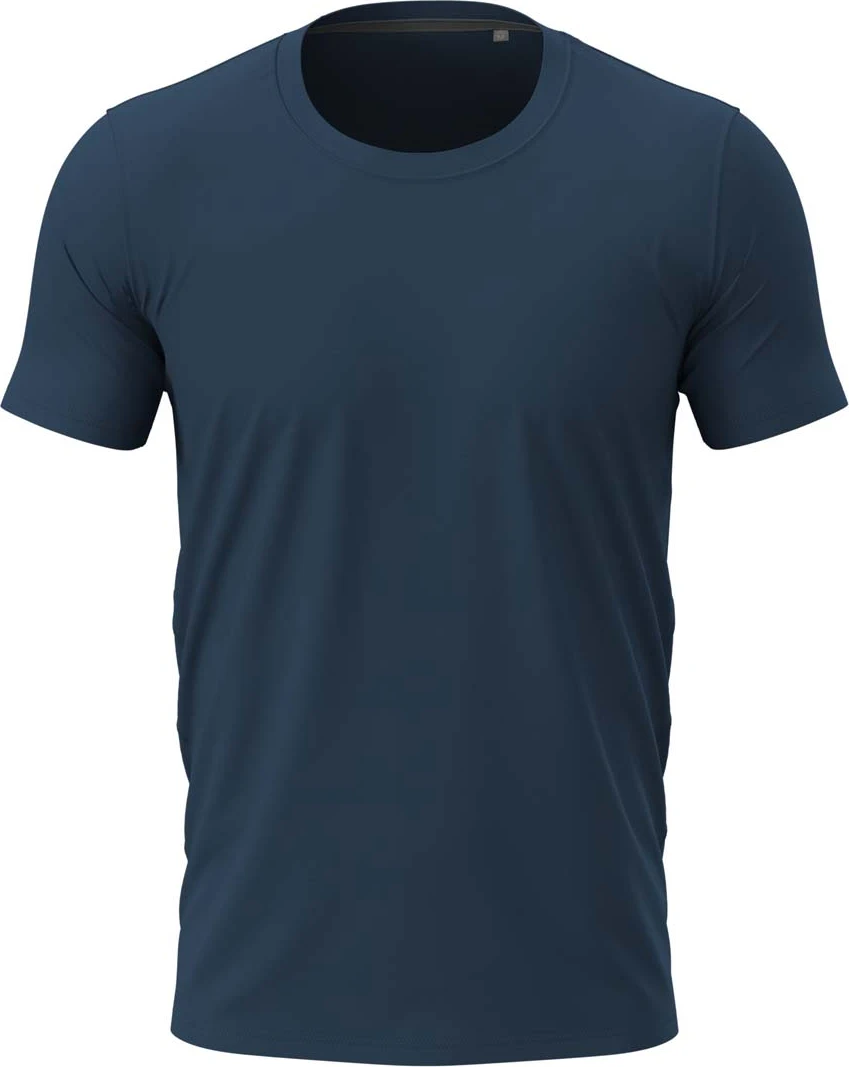 stedman-st9600-stretch-t-shirt-navyblue-front-4 Stedman Clive Crew Neck