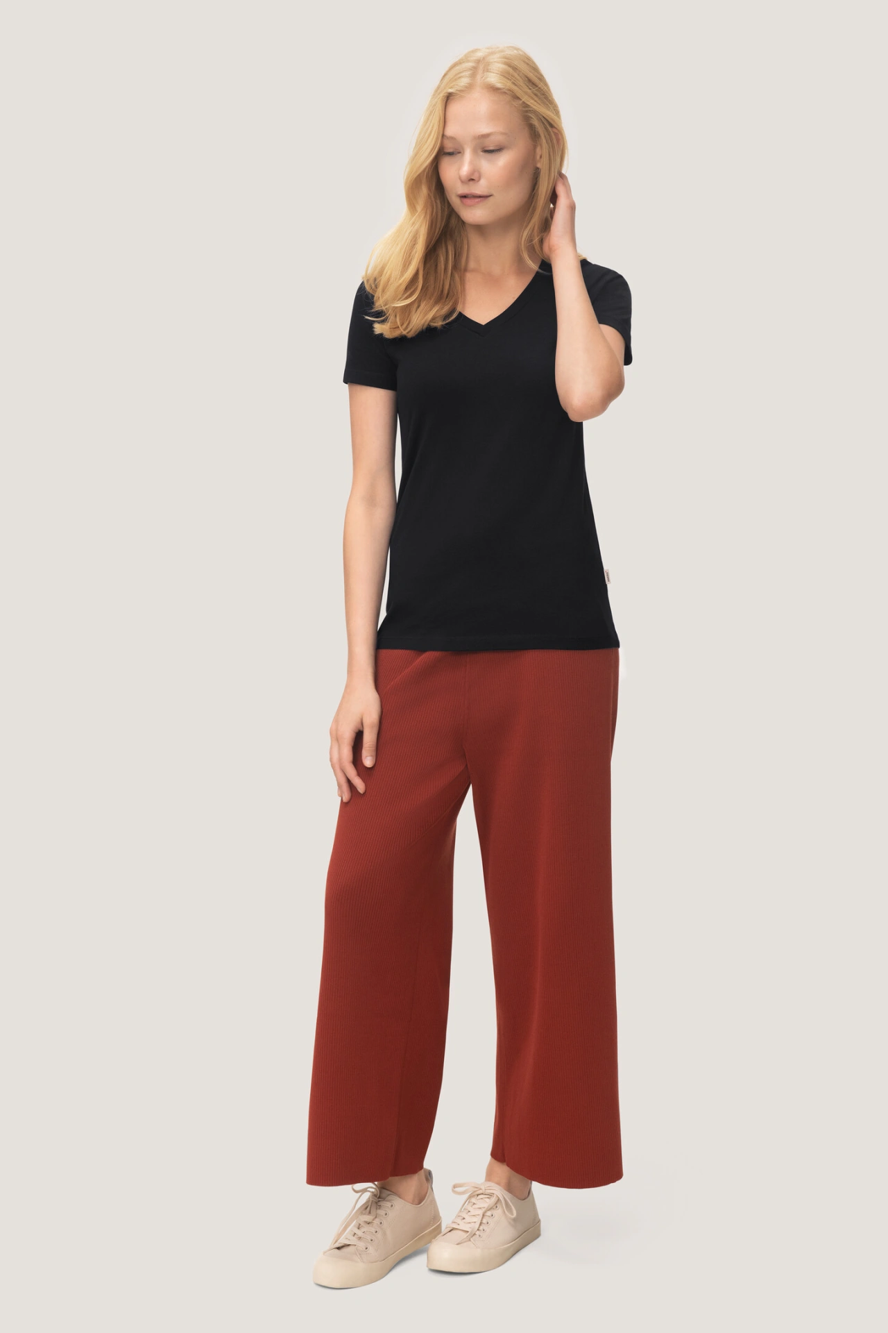 HAKRO Damen-V-Shirt 172 Stretch HAKRO Damen-V-Shirt 172 Stretch