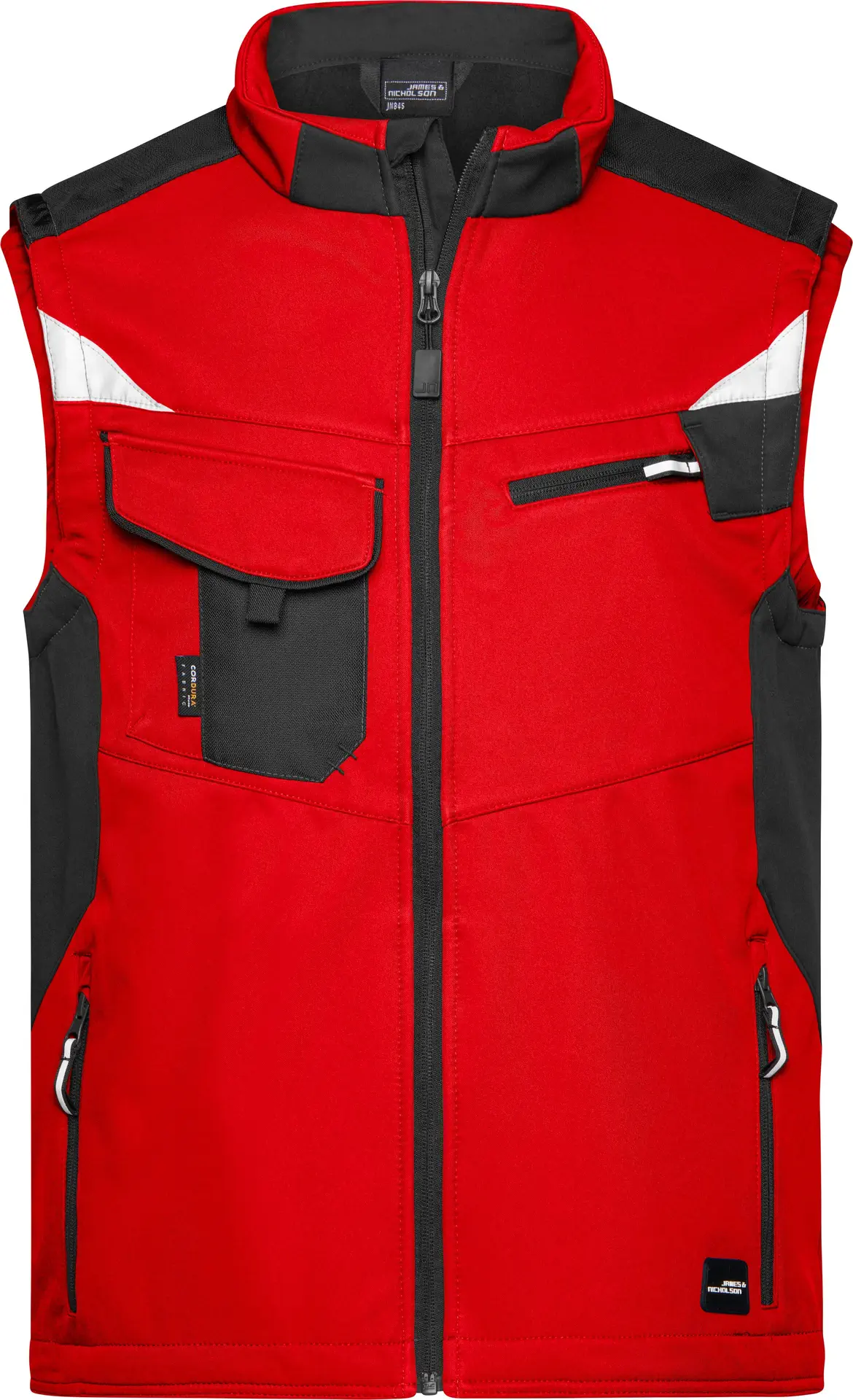 James & Nicholson Workwear Softshell Vest -Strong-