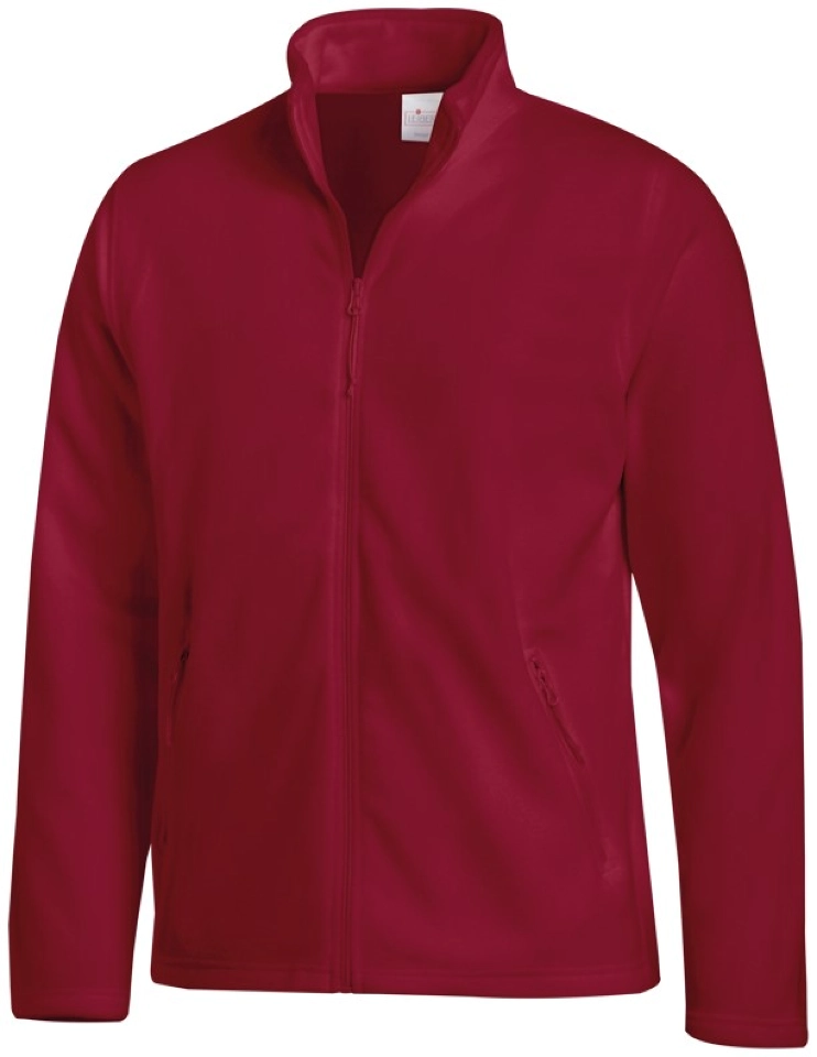 leiber-12-2665-fleecejacke-beere-front-3 Leiber Herren-Fleecejacke 12/2665