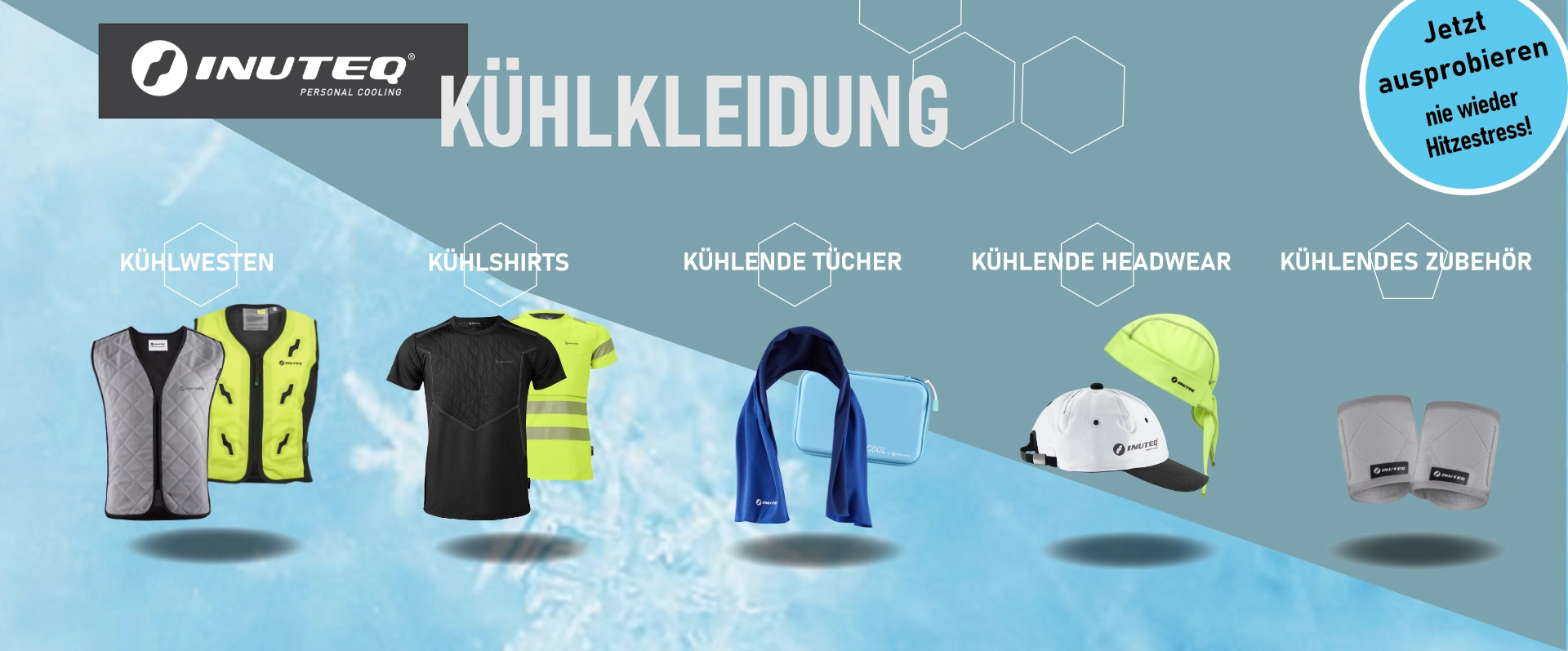 INUTEQ Kühlkleidung Banner Desktop2