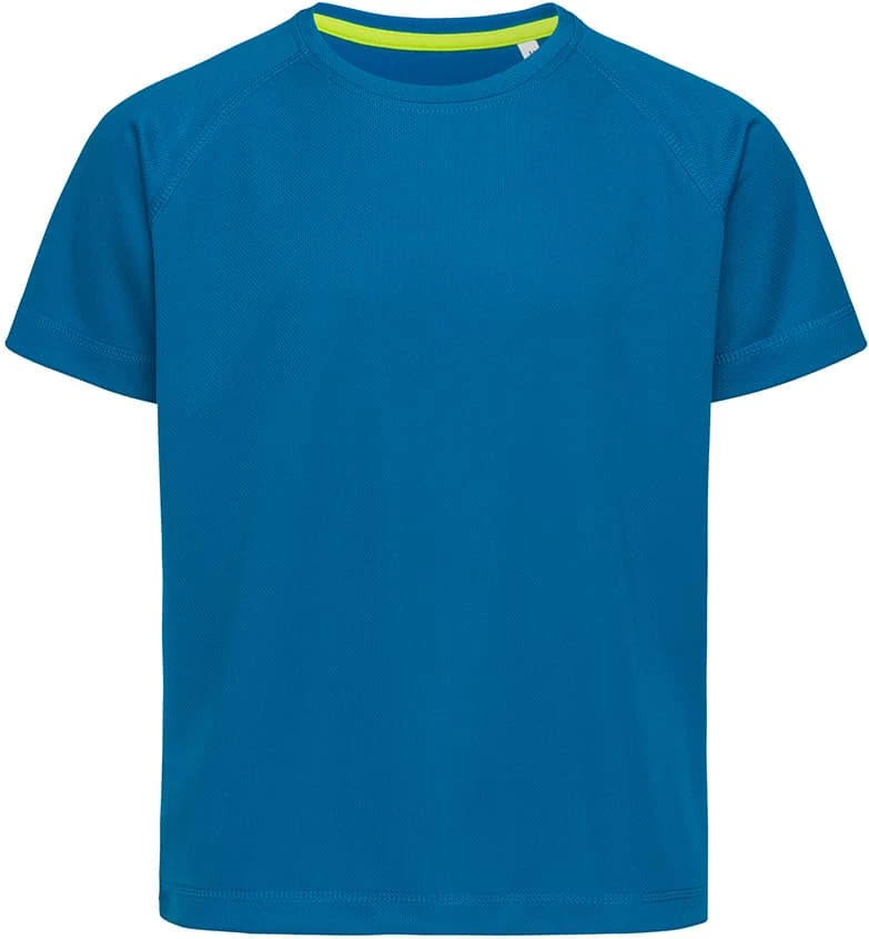 stedman-st8570-mesh-raglan-kids-kingblue-front-4 Stedman Active 140 Raglan for children