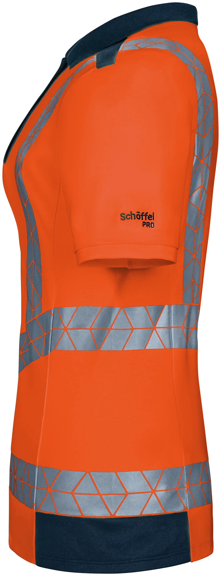 Schöffel PRO 7713 Damen SIGNALHELD Warnschutz Poloshirt