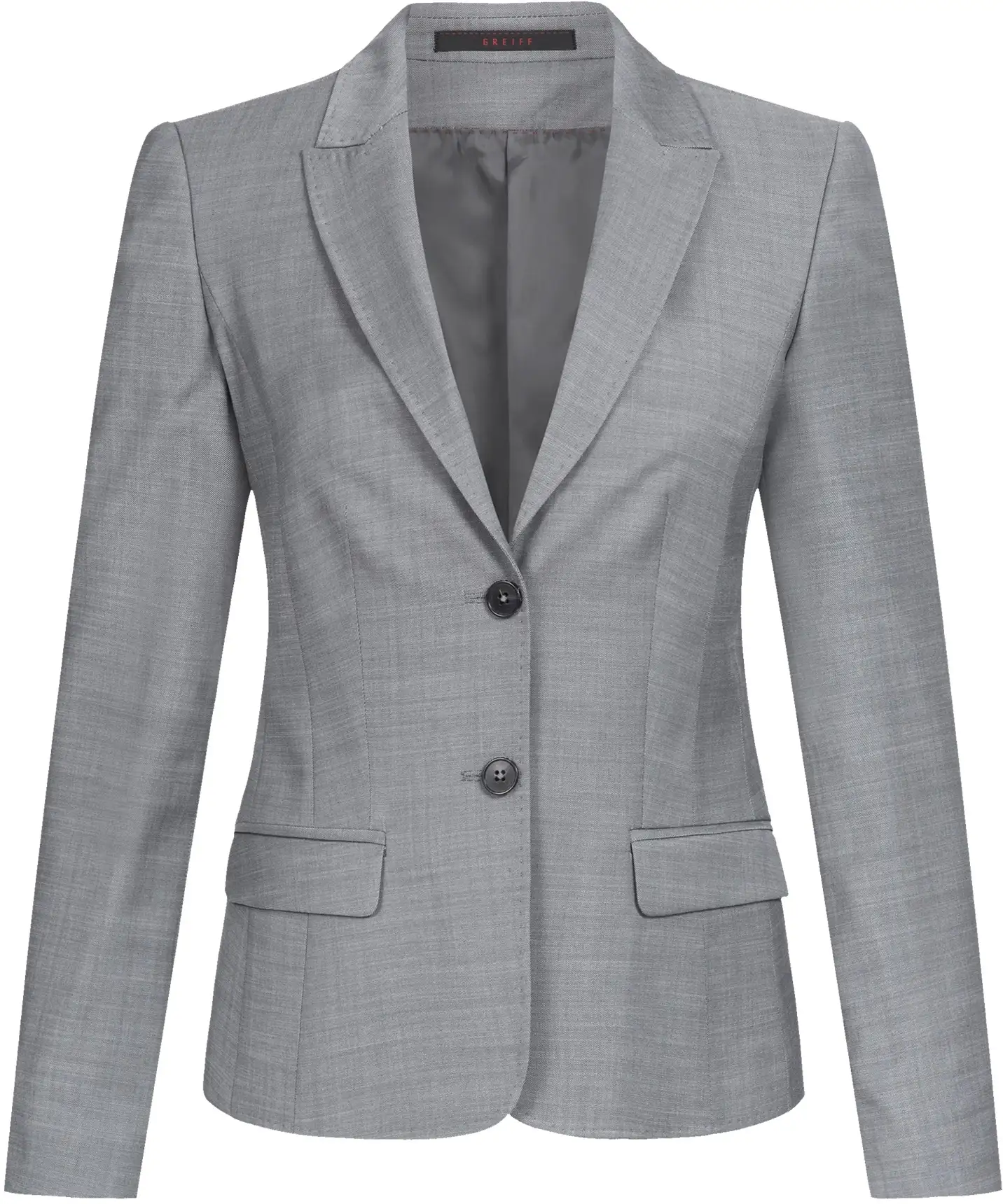 greiff-1424-damen-blazer-rf-375_2820_hellgrau-front-2 GREIFF Damen Blazer MODERN 37.5 Regular Fit