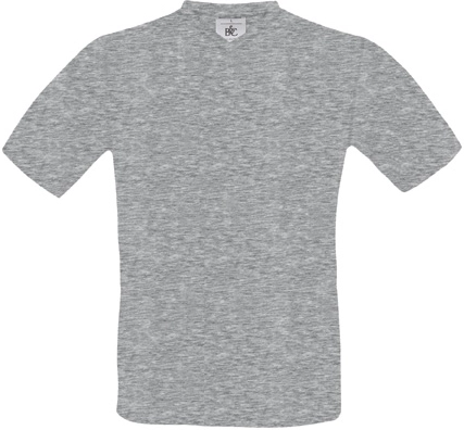 BC-TU006-Exact-V-Neck-sportgrey(heather)-2 B&C T-Shirt Exact V-Neck
