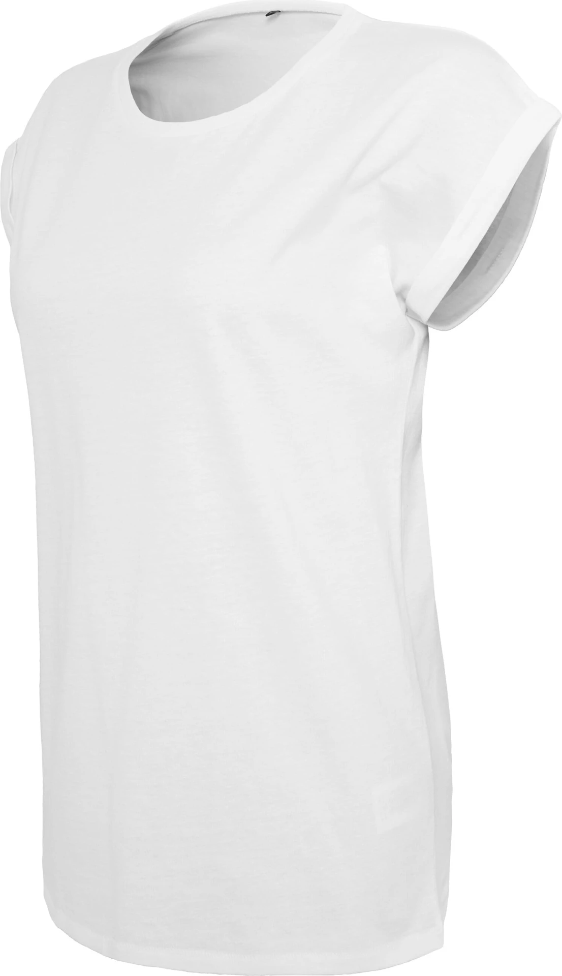 Build Your Brand Ladies Extended Shoulder Tee