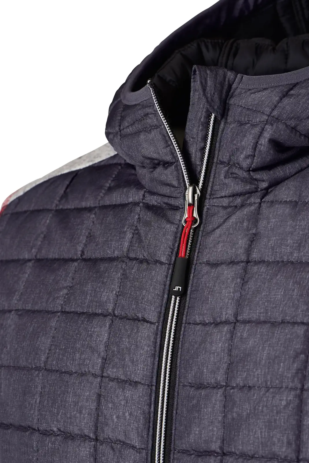 James & Nicholson Men's Knitted Hybrid Jacket