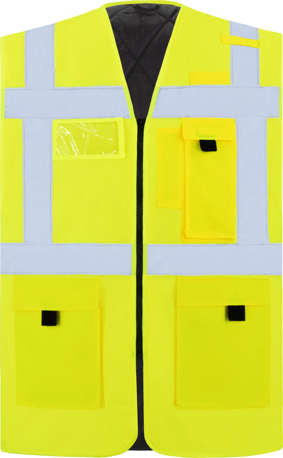 korntex-kxcmfp-padded-comfort-executive-safety-vest-wismar-co2-neutral-signalyellow-front-1 Korntex Padded Comfort Executive Safety Vest Wismar CO² Neutral