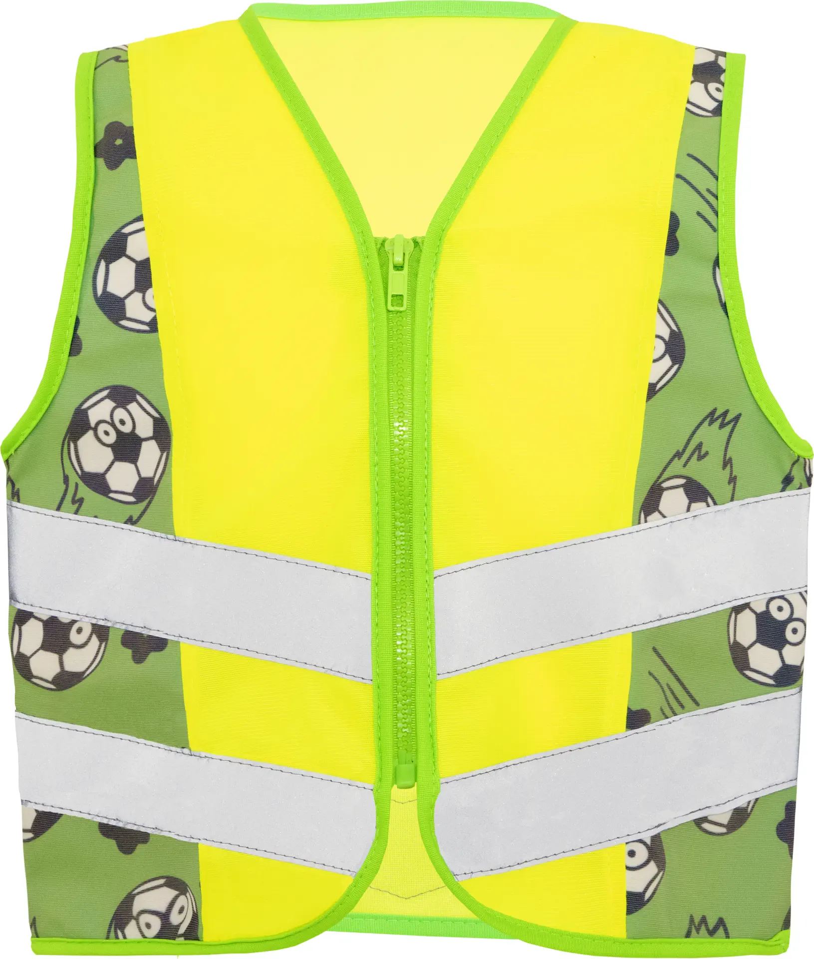 korntex-actspo-childrens-safety-vest-action-sports-co2-neutral-soccer-front-2 Korntex Kinder Warnweste Action Line Sports